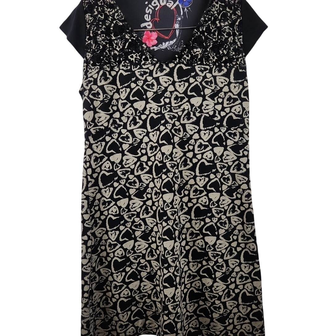 Robe  motifs - Taille XL / longueur 92cm (estime) - desigual - Modalova