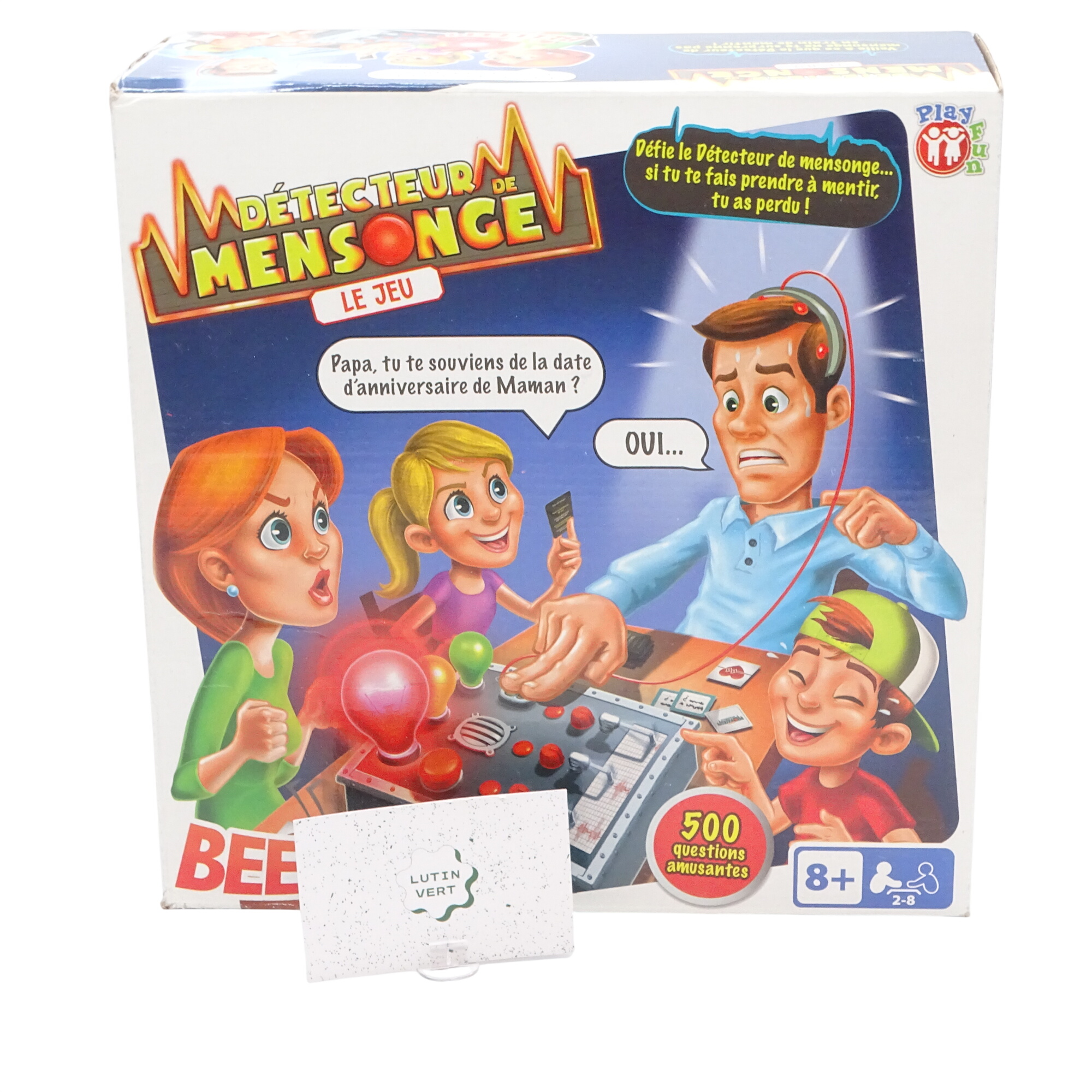Détecteur de mensonge d'occasion PLAY FUN - Dès 8 ans | Ref 13927 Très bon état -  reconditionné disponible sur Label Emmaüs