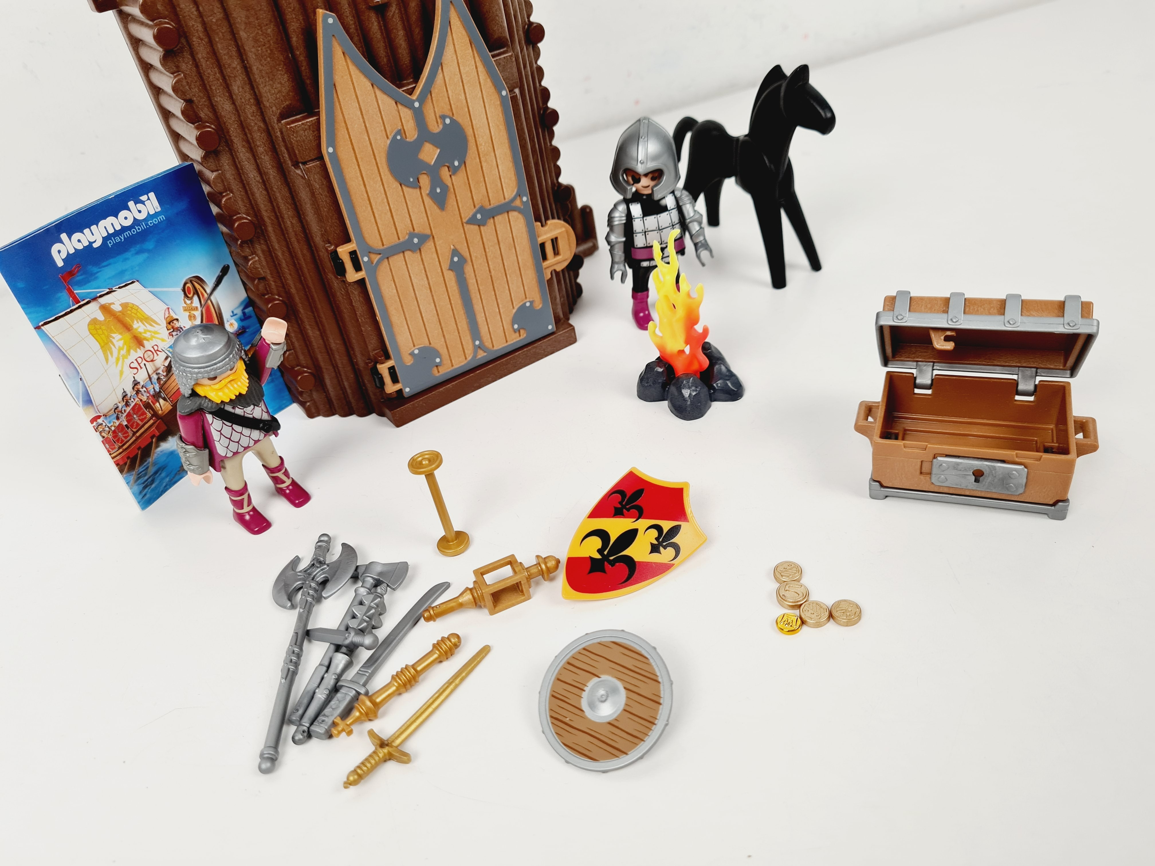 Playmobil - La Citadelle des Barbares avec des accessoires - 4 ans + Bon état - Vue 4 - 