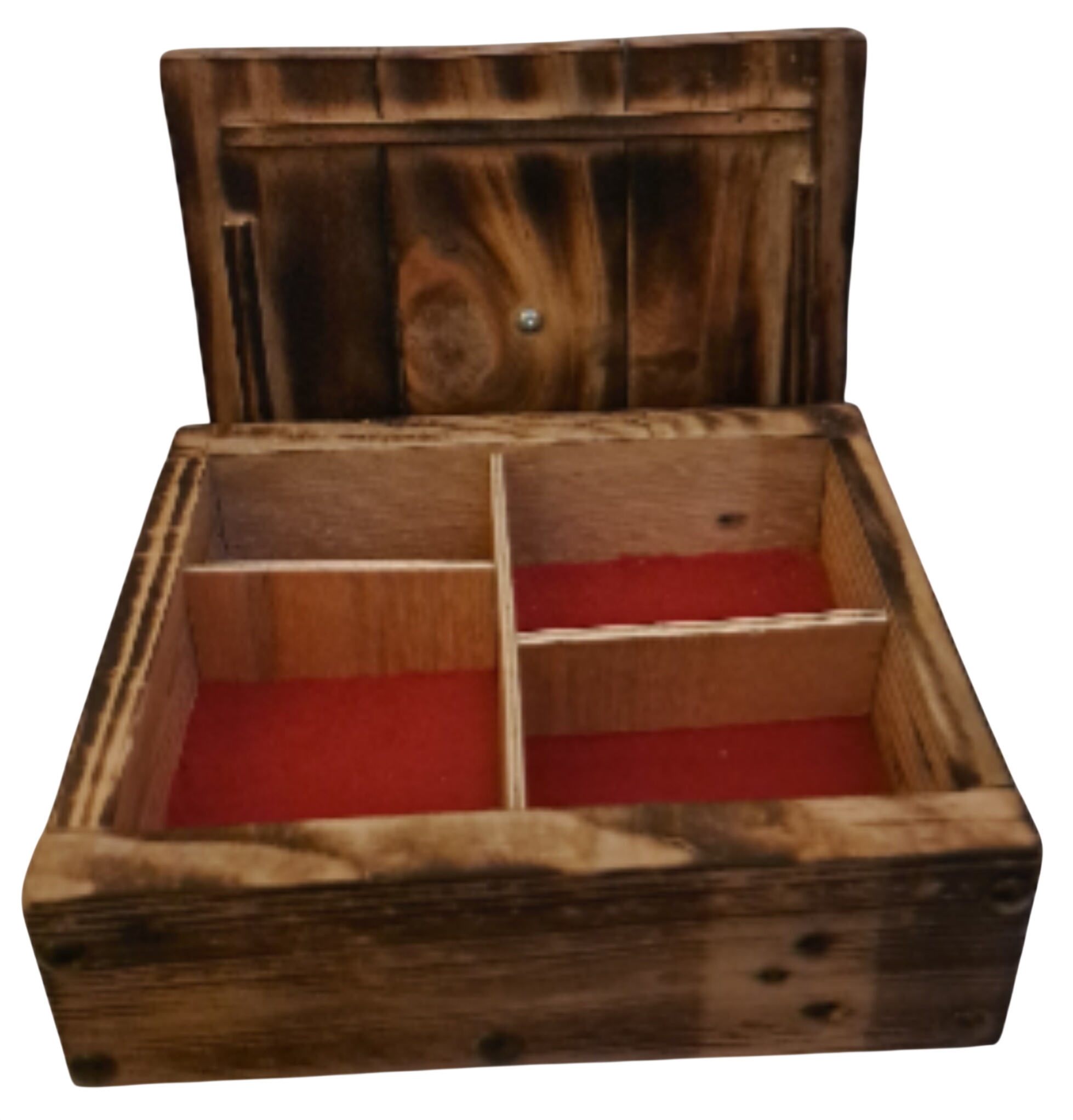 Boîte à bijoux artisanale - 100% matières recyclées - Etoffe Meuse  -  reconditionné disponible sur Label Emmaüs
