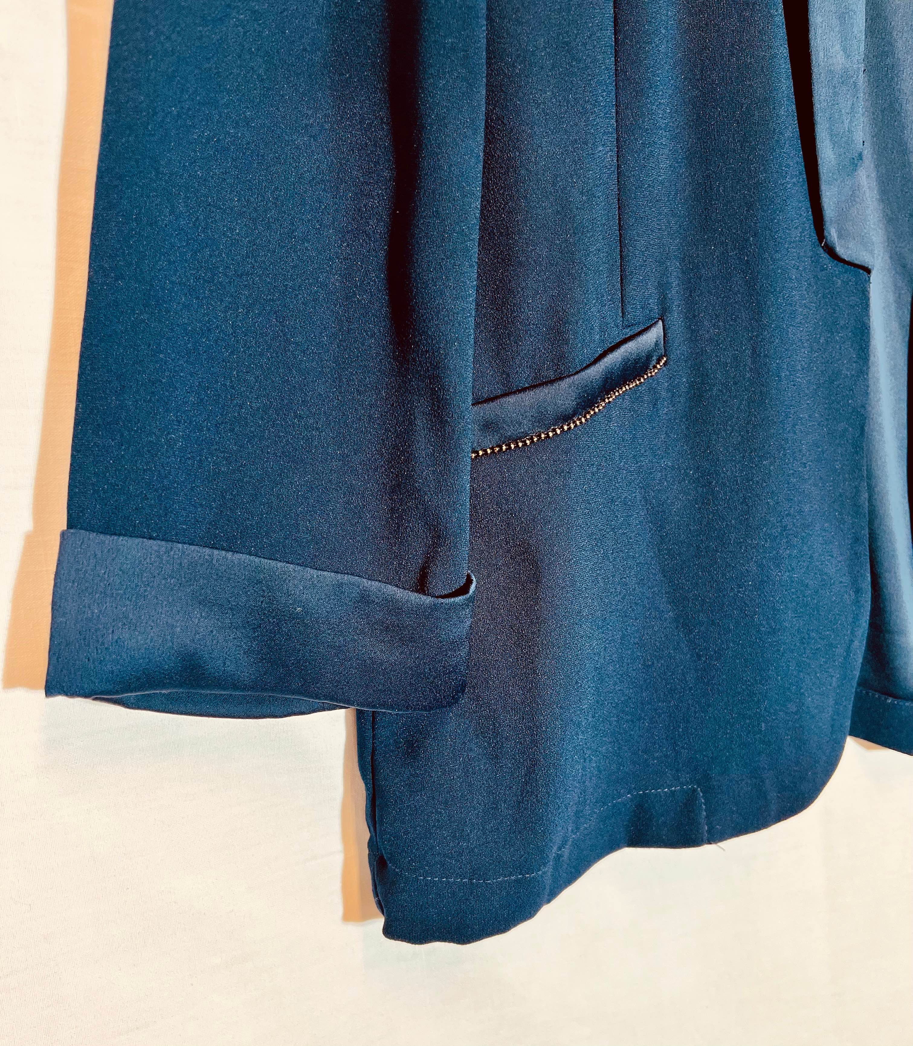 Veste smocking Neuve Grace & Mila TM- Marine- fluide - Photo 9