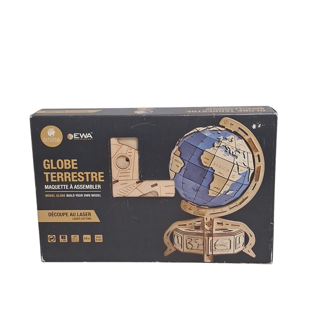 Maquette en 3D - Globe terrestre en bois – Nature & Découvertes Très bon état -  reconditionné disponible sur Label Emmaüs