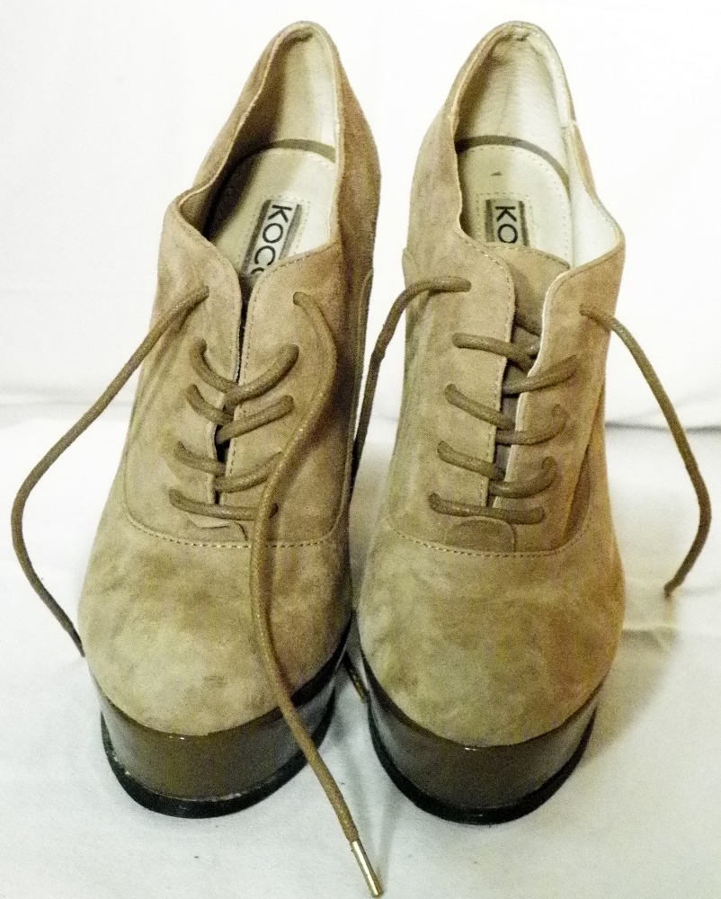Chaussure Femme Beige à talon compensse - KOCCA P.38 État correct - Vue 4 - 