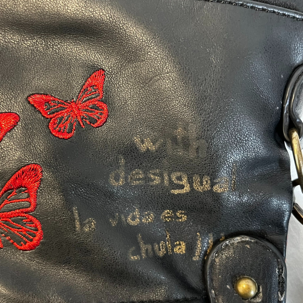 Sac en bandoulière noir, Desigual - Photo 5