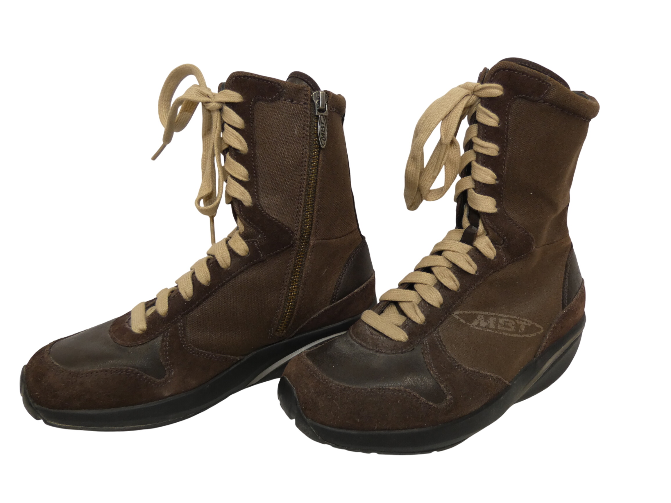 Chaussures physiologiques de style baskets montantes de marque MBT Taille 36 - Label Emmaus - Modalova