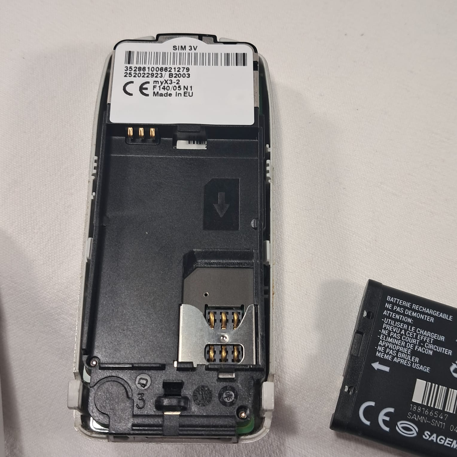 téléphone Sagem myX3-2 - Photo 5