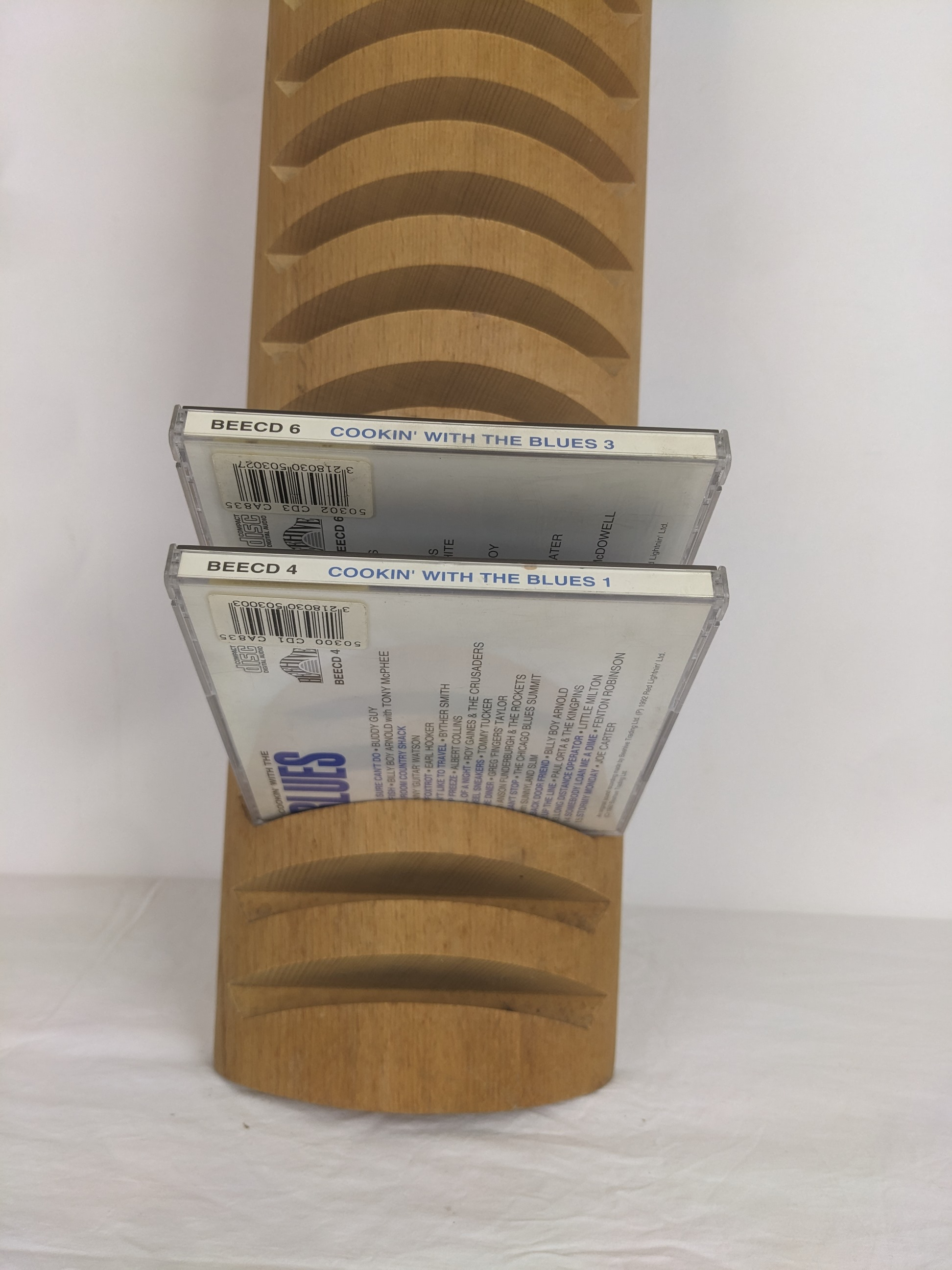 Range CD murale en bois - Photo 4