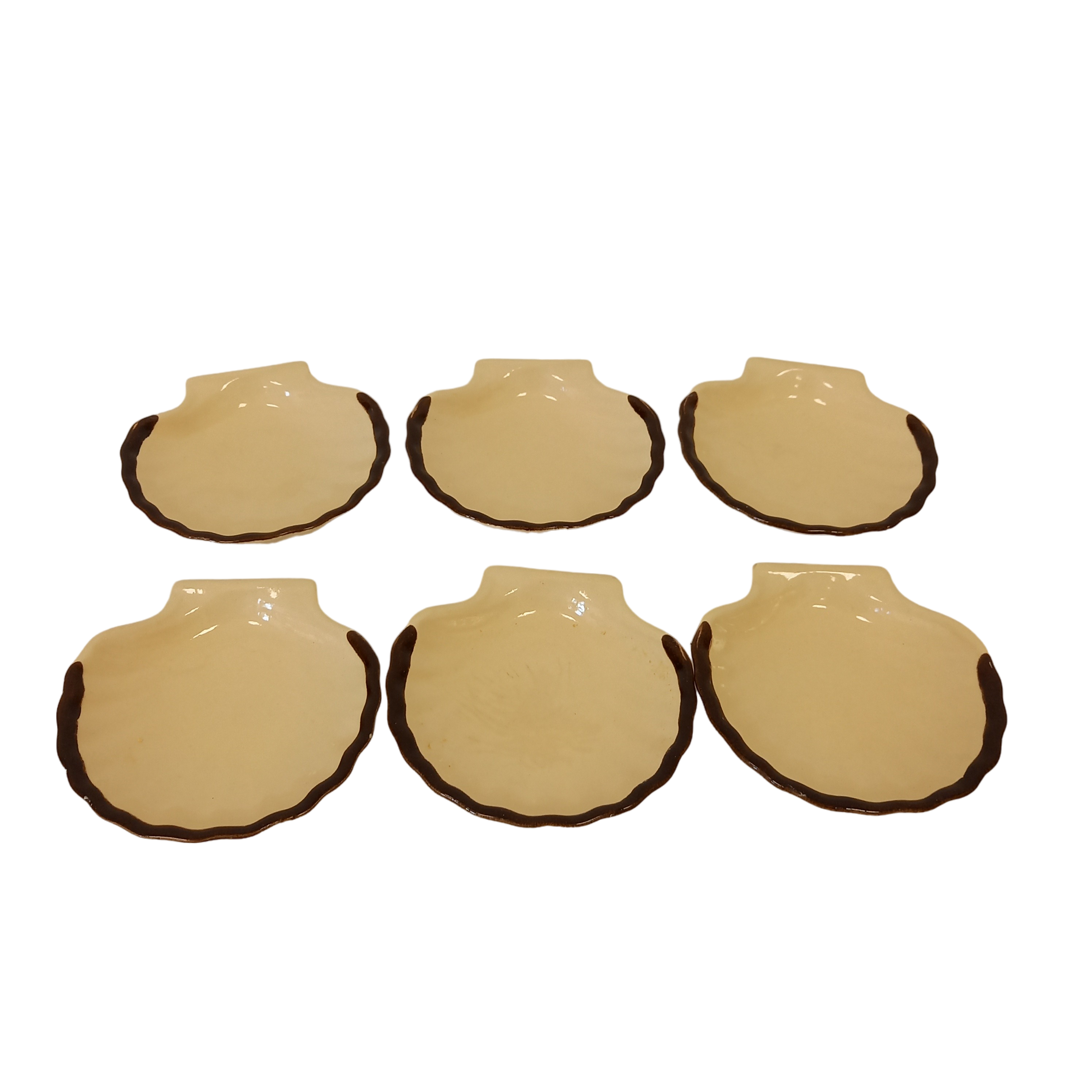 Lot 6 coquille St Jacques gratin coquillage Emile Henry - Bon état sur Label Emmaüs