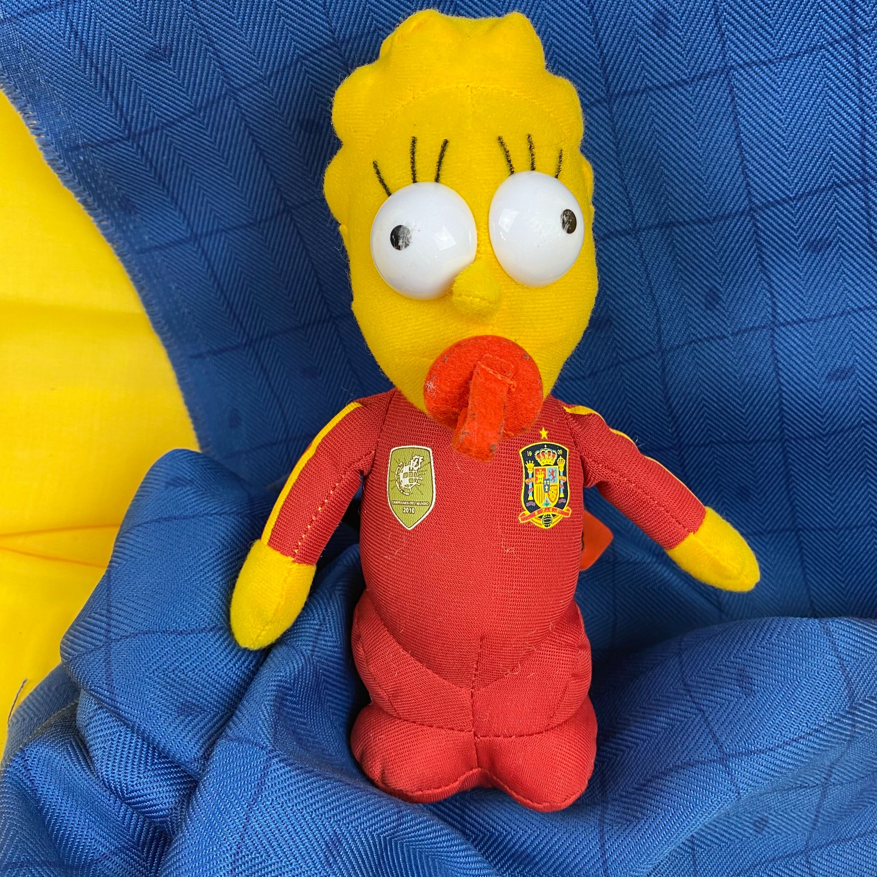 Voir photo 2 de Peluche Maggie Simpson Peluche Maggie Simpson Bon état - Vue 2 -