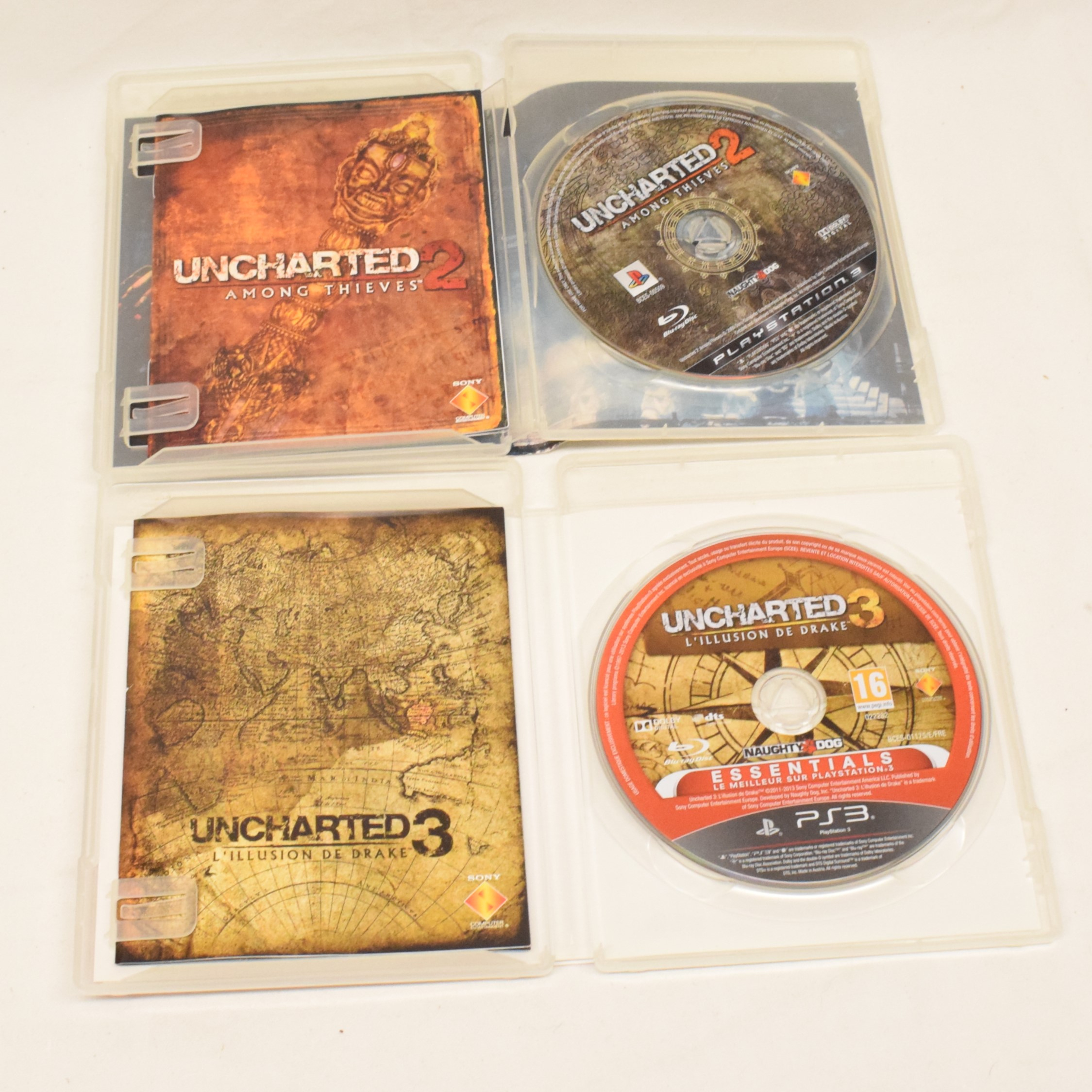 Lot de cinq jeux pour console Sony Playstation 3 Bon état - Vue 4 - 