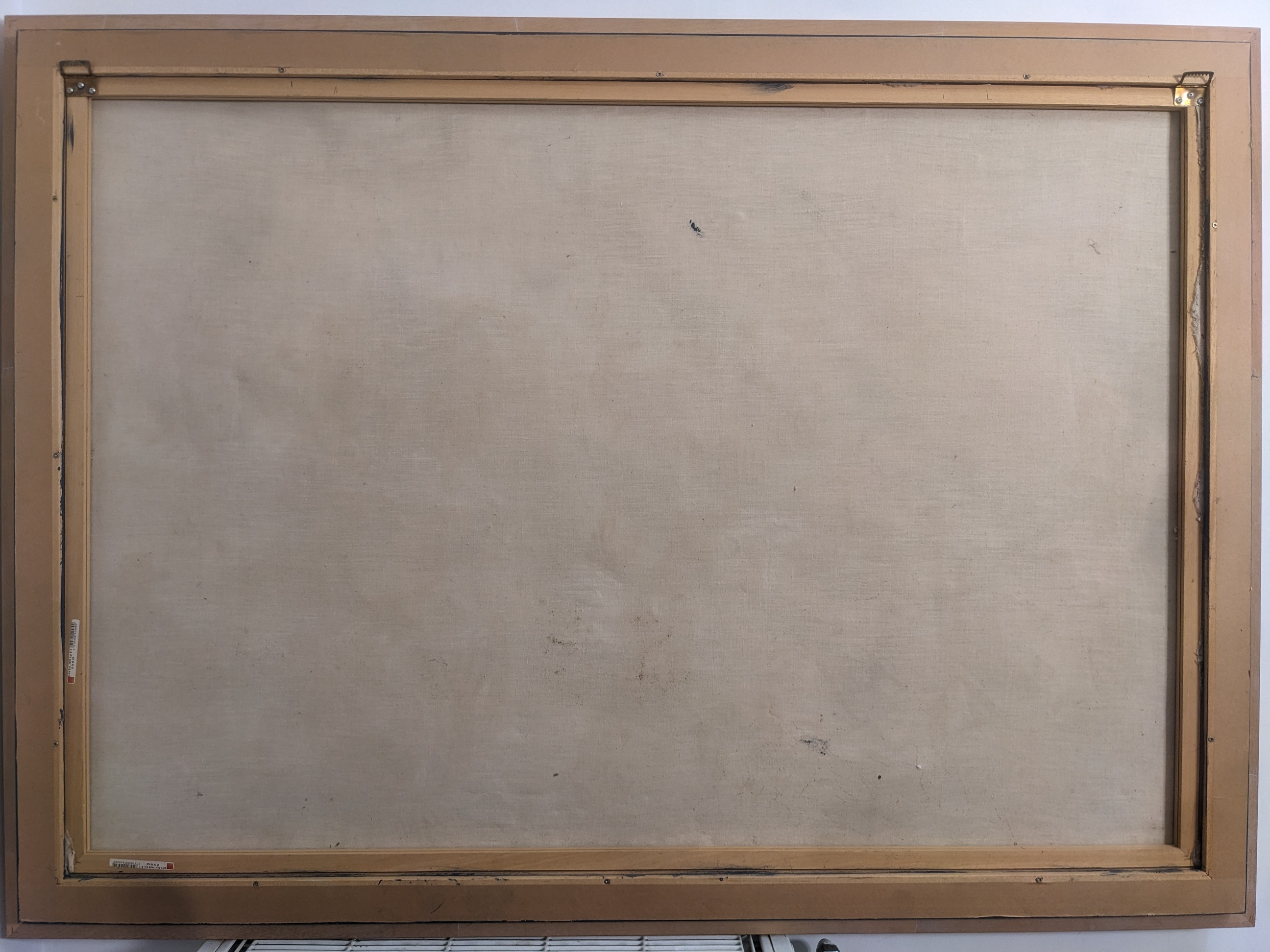 Tableau - huile sur toile scène de vie - Photo 4