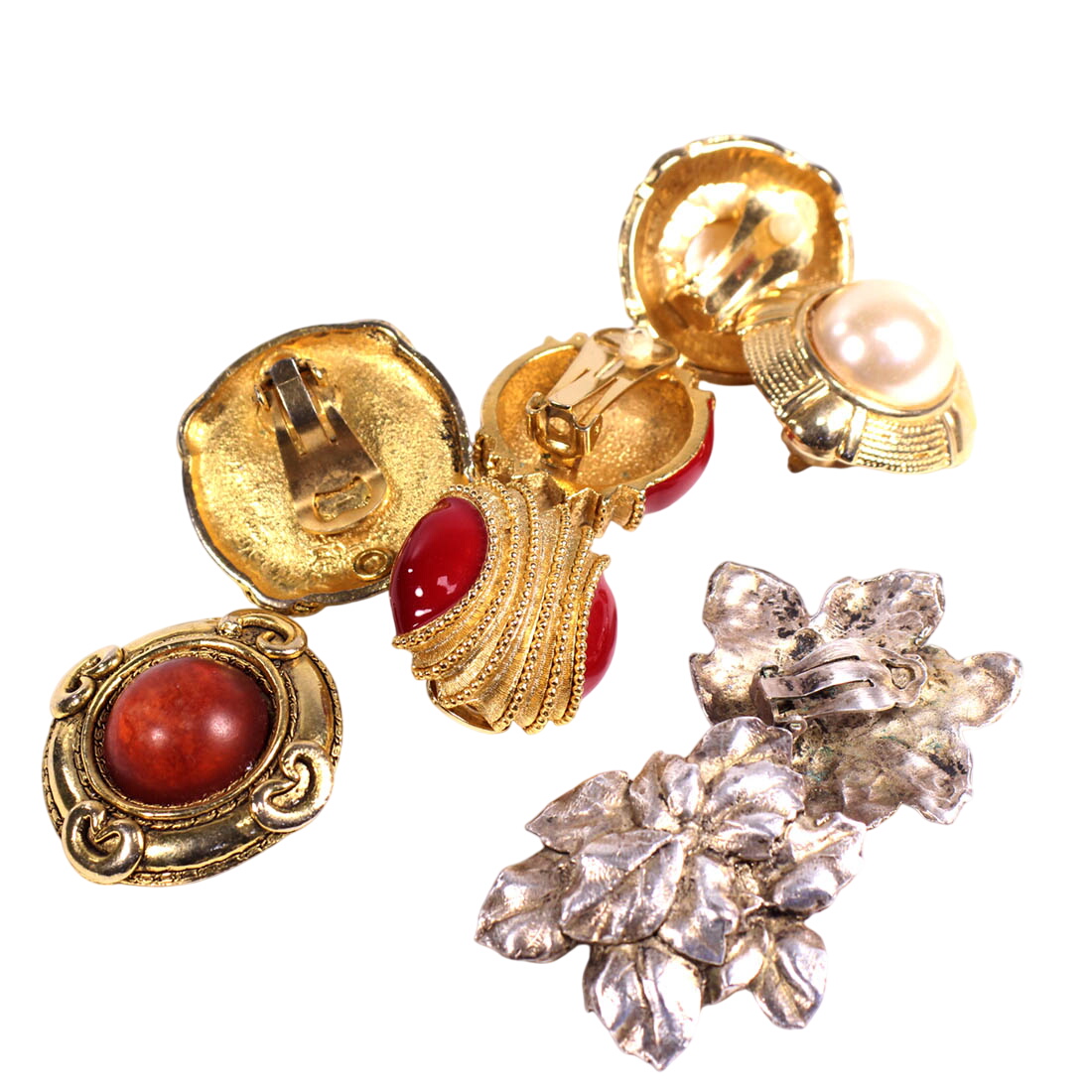 Boucles d'oreilles vintage  clip en lot - Label Emmaus - Modalova