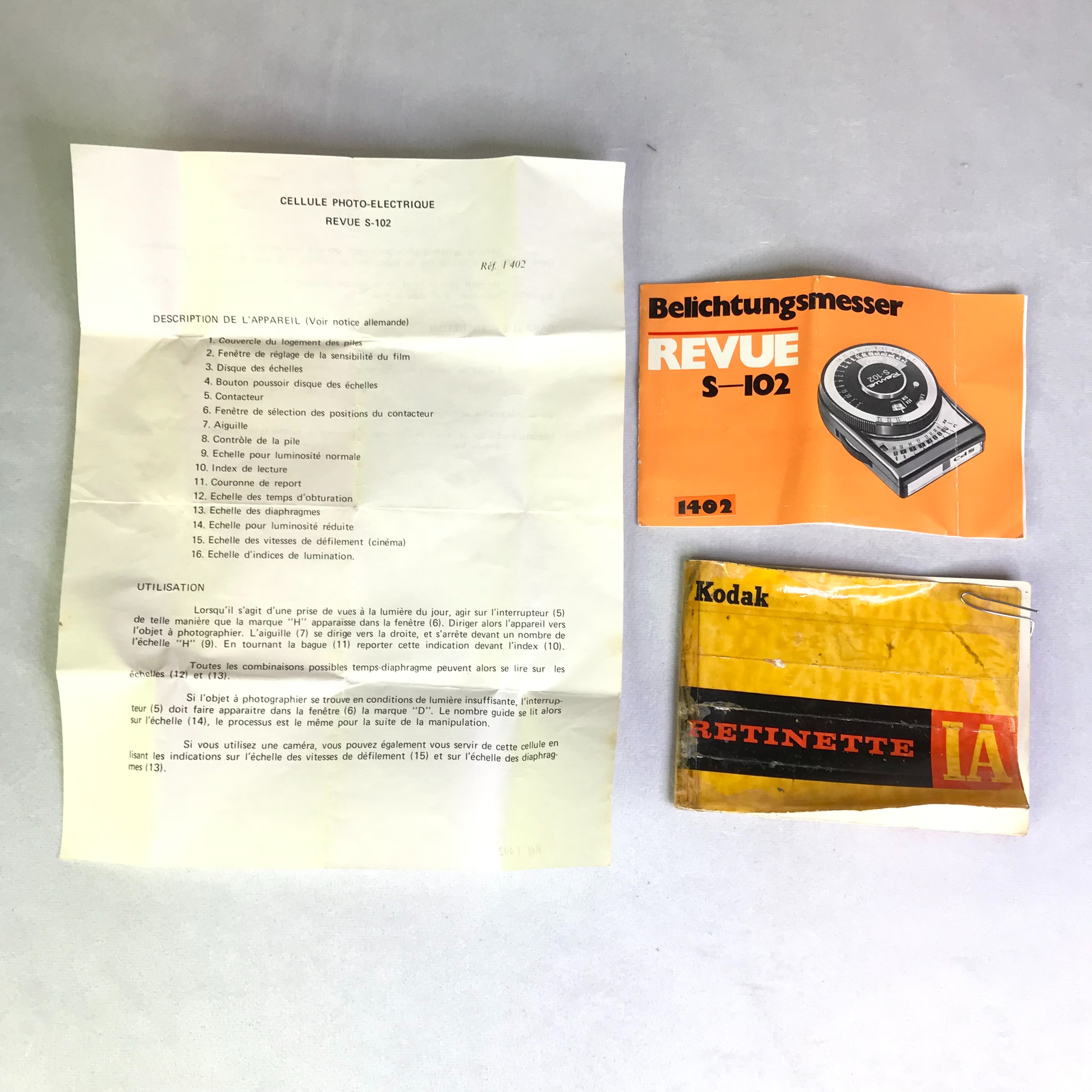 Appareil photo vintage : Kodak Retinette 1A - Très bon état - Photo 16