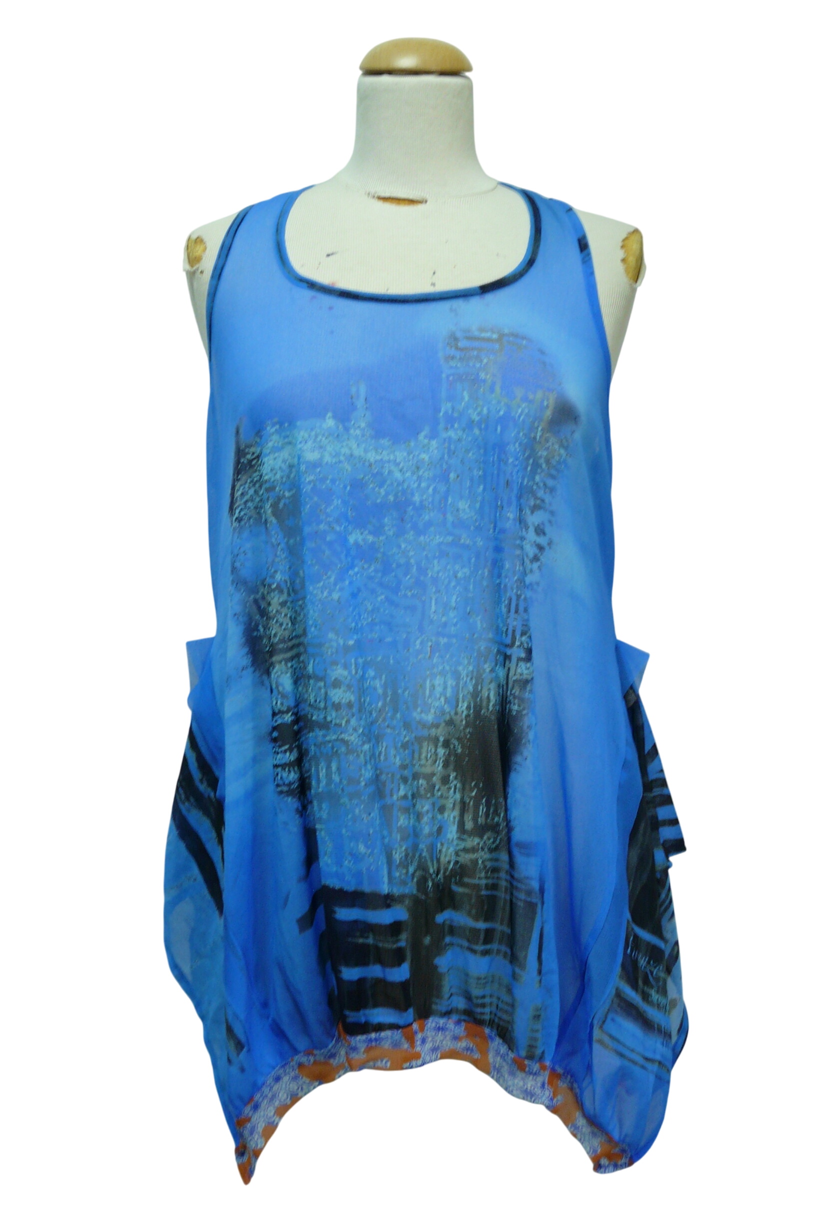 HF123 - Top en rsille - Taille M - save the queen ! - Modalova