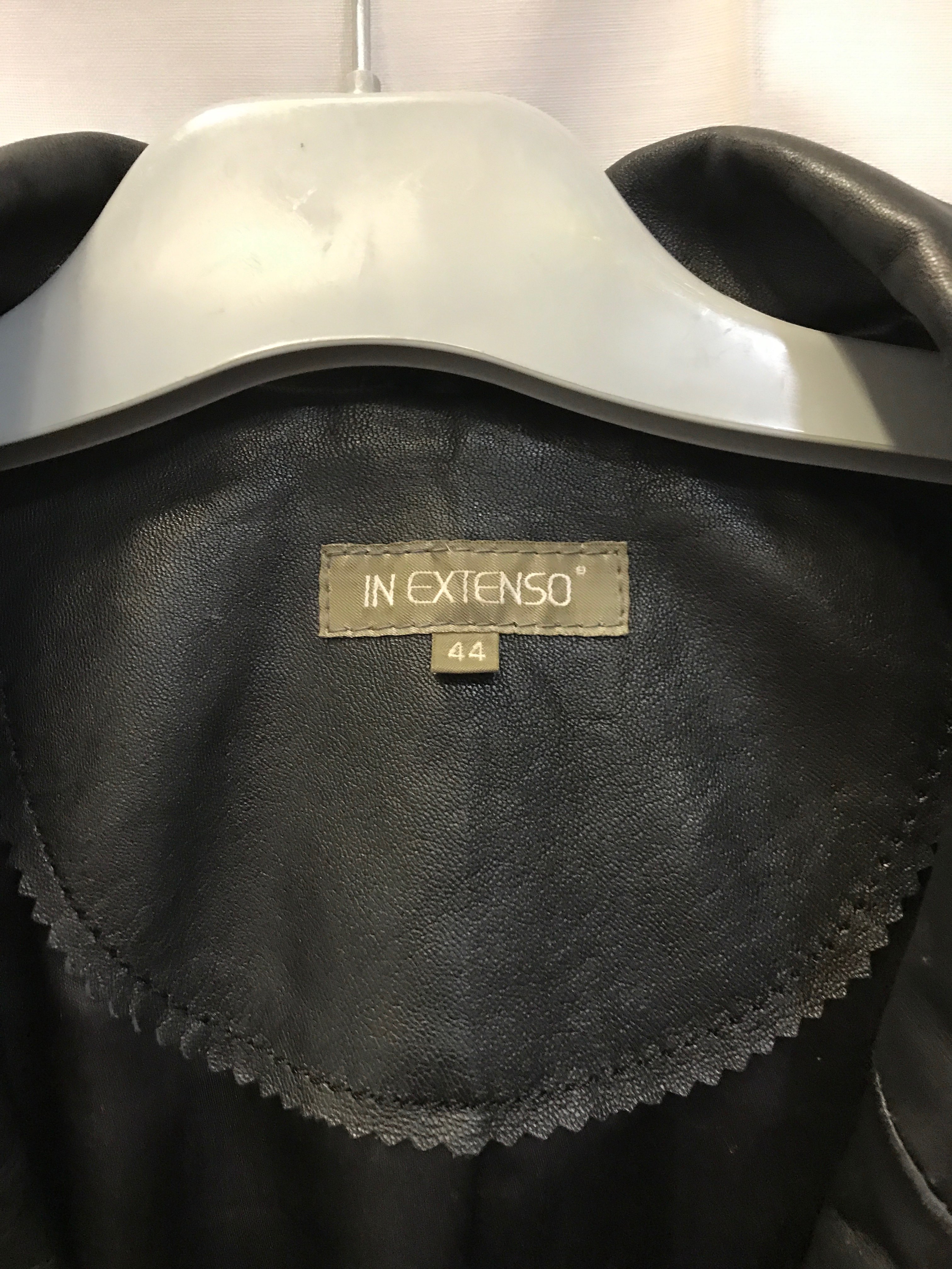 Veste noire imitation cuir «In Extenso » T44 - Photo 1