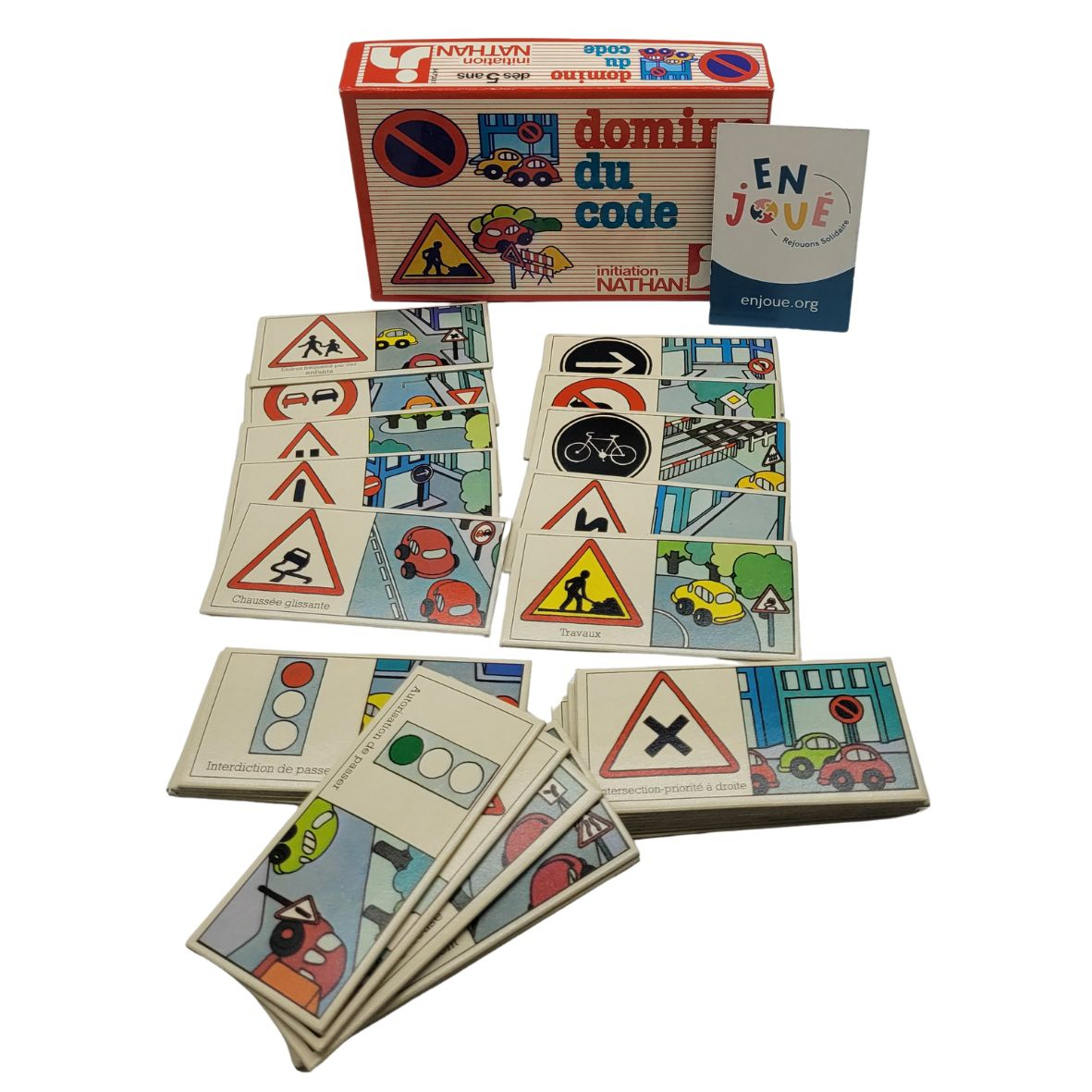 Voir photo 4 de Jeu de société - Domino du Code -Vintage - Nathan - A partir de 5 ans. Jeu de société - Domino du Code -Vintage - Nathan - A partir de 5 ans. - Vue 4 -