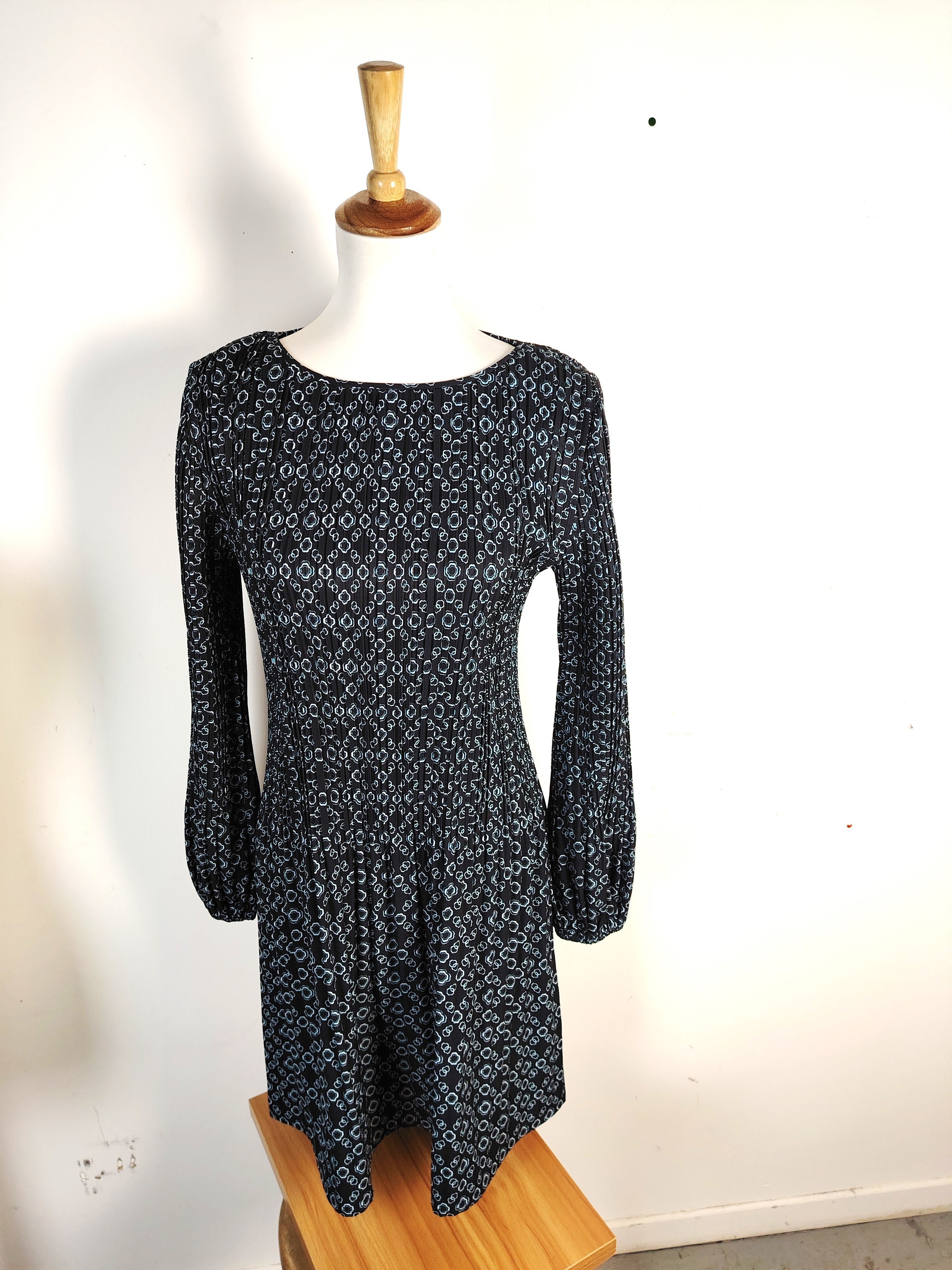 Maje robe blouson manches longues encolure bateau - Taille 40/L - Photo 3