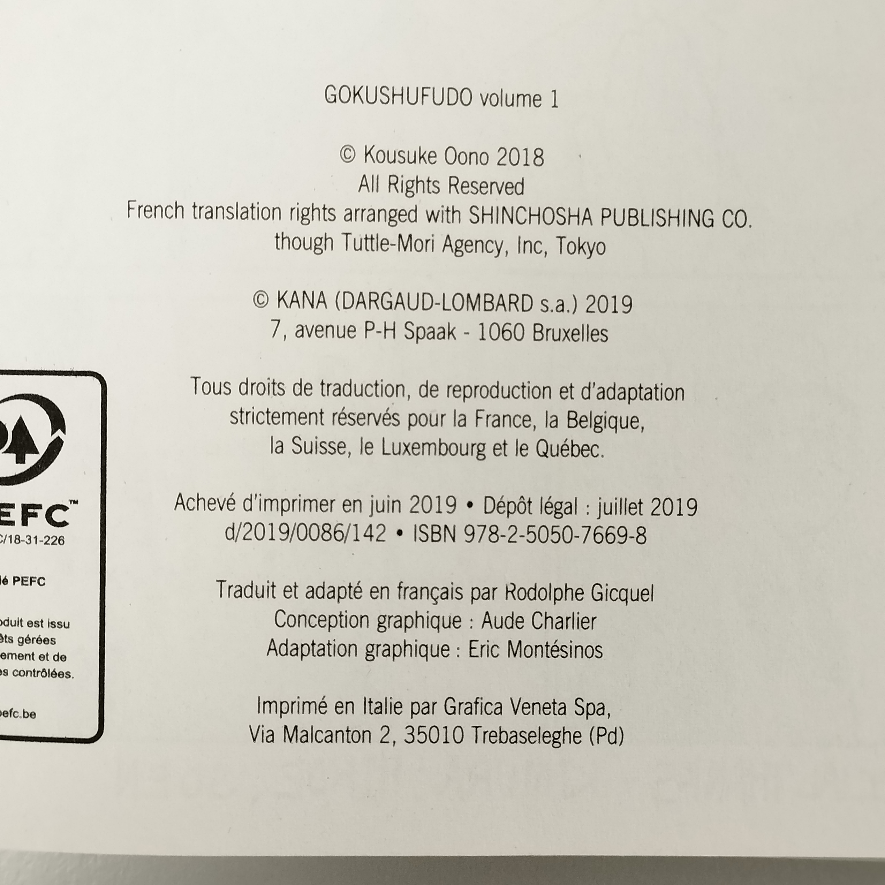 Lot de 3 bandes-dessinées mangas : La Voie du Tablier T/T2/T3 - Photo 3