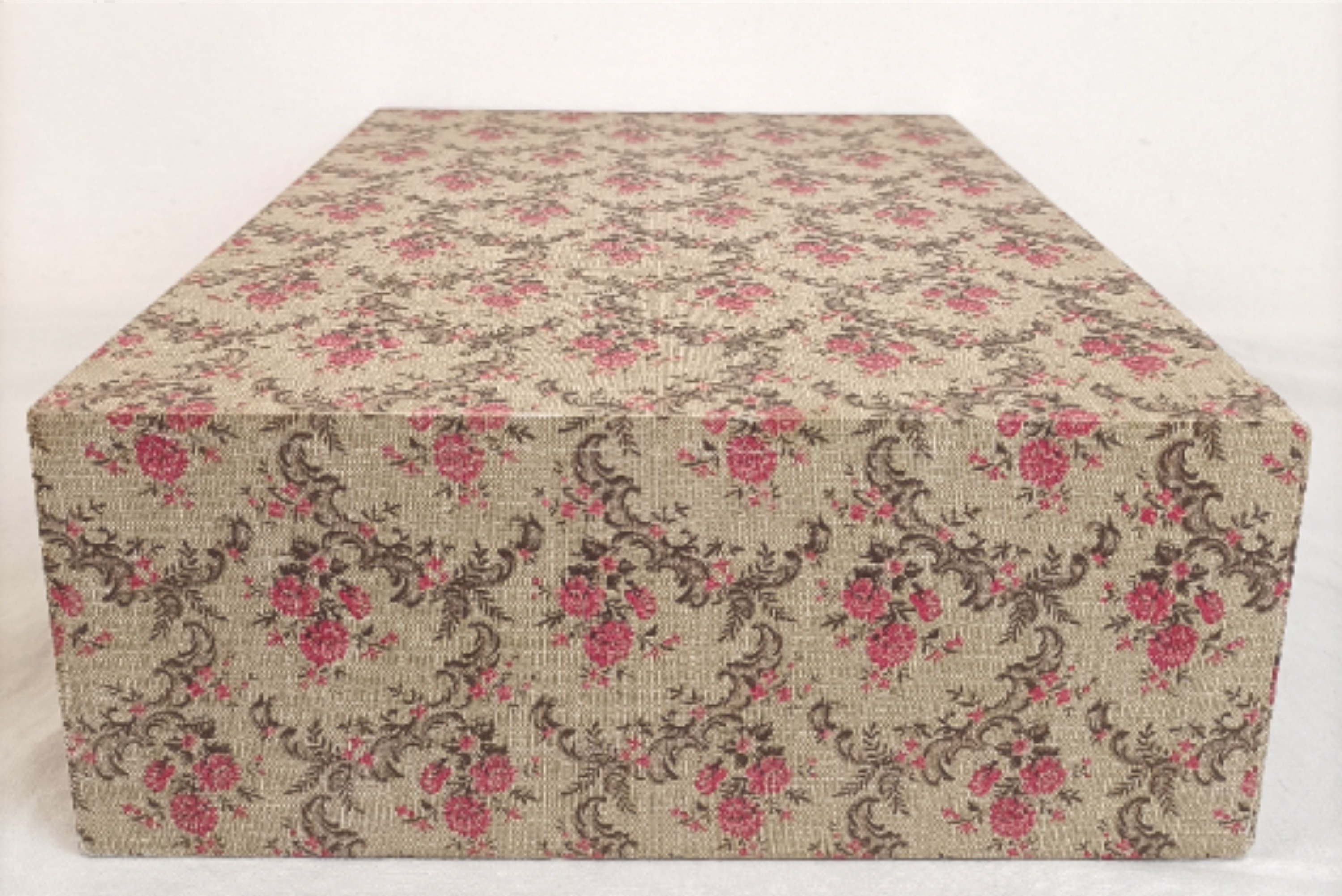 Coffret à ménagère double tiroirs fleuri Vintage + ménagère 62 pièces (inox) - Bon état - Photo 17