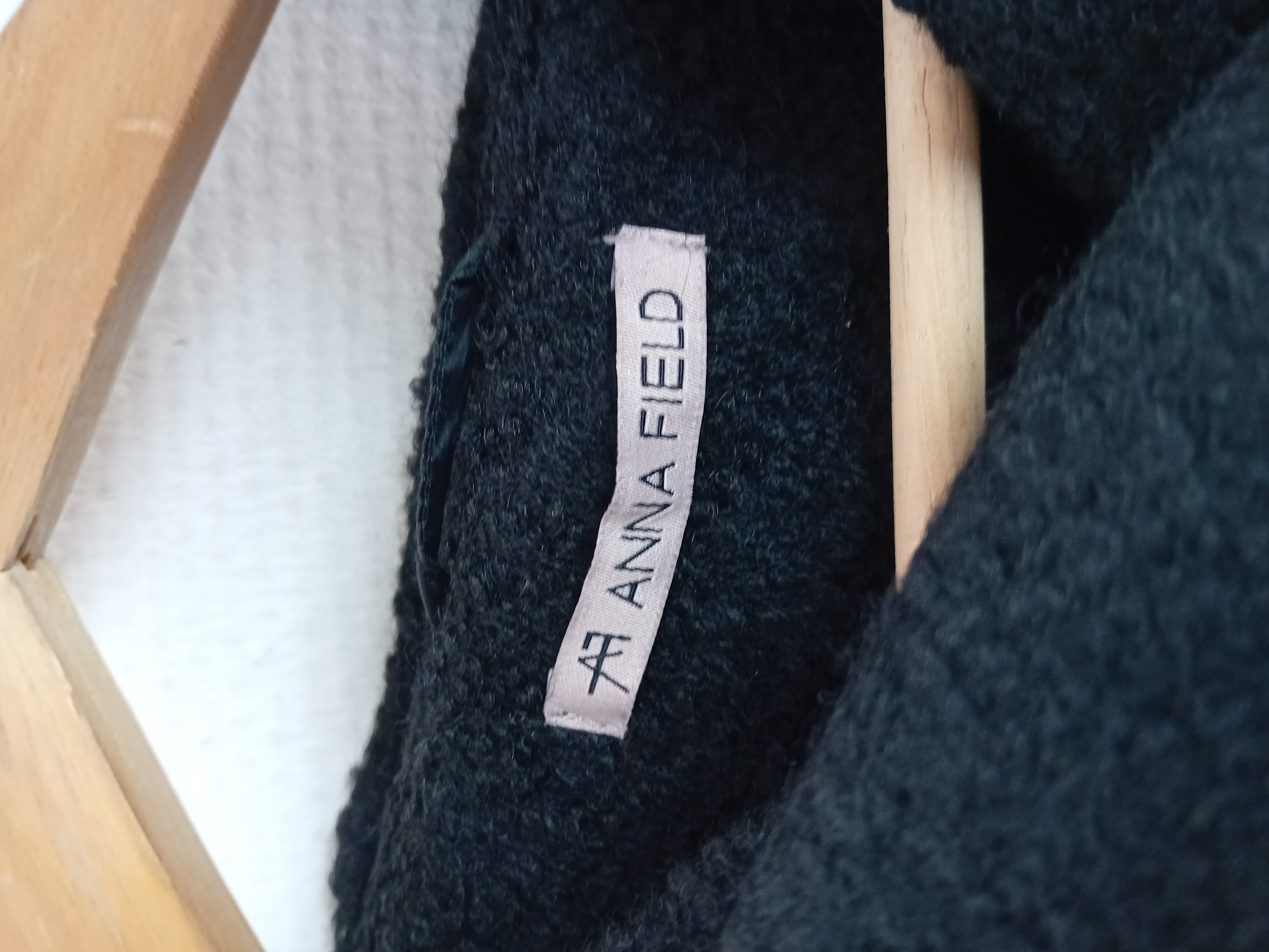 Manteau Noir Anna Field À Capuche Ceinturé S 36 (T3691) Très bon état - Vue 9 - 