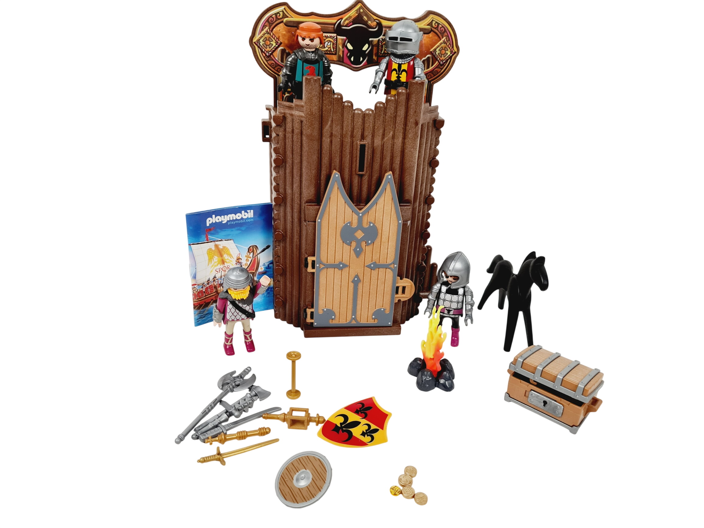 Playmobil - La Citadelle des Barbares avec des accessoires - 4 ans + Bon état -  reconditionné disponible sur Label Emmaüs