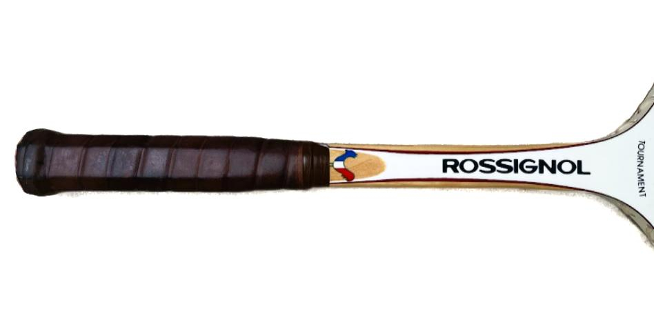 Raquette de tennis Rossignol vintage "Lady Pro Tournament" Bon état - Vue 2 - 