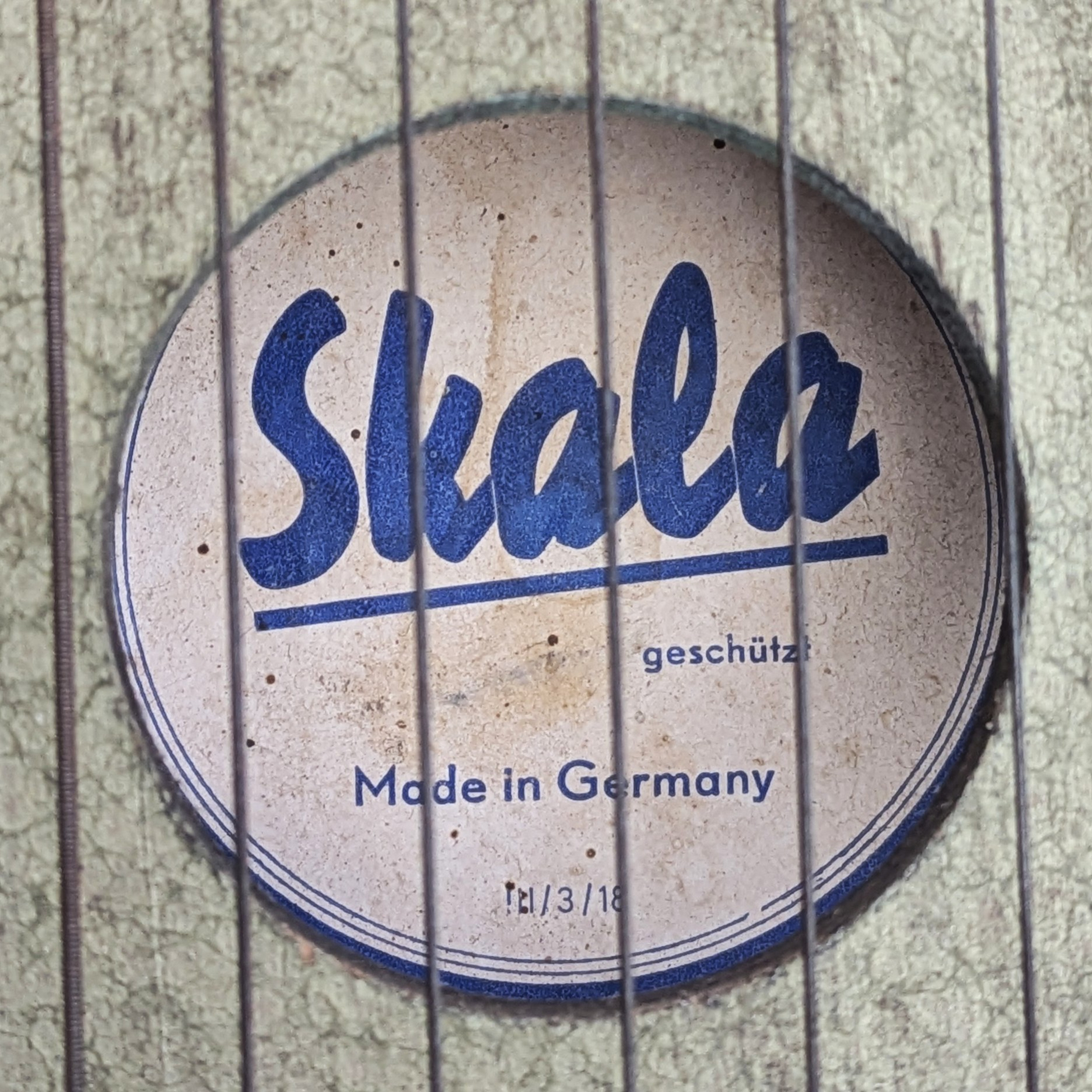 Voir photo 3 de Cithare vintage SKALA - Made in Germany - Instrument ancien. Cithare vintage SKALA - Made in Germany - Instrument ancien. Bon état - Vue 3 -