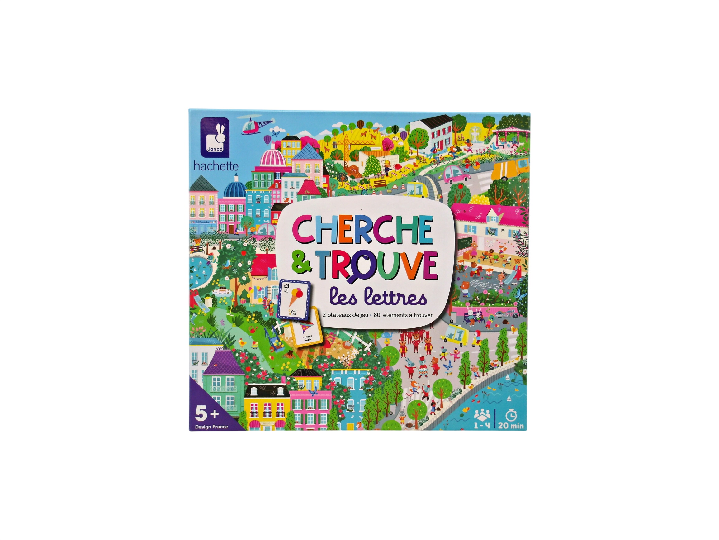 Cherche & trouve - Les lettres  -  reconditionné disponible sur Label Emmaüs
