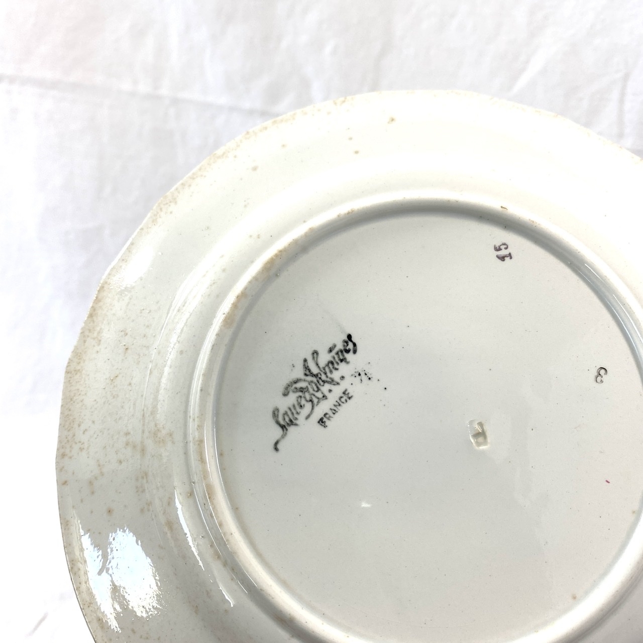 Lot de 10 assiettes - Sarreguemines thème Lourdes - Bon état - Photo 20