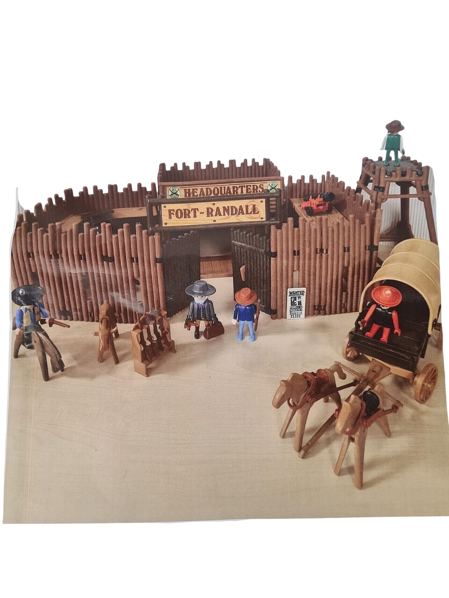 Playmobil lot fort randall vintage des année 80 à Bernay | Clasf jeux
