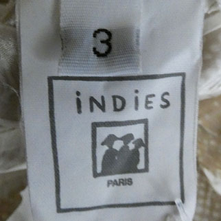 Chemisier imprimé beige et écru - femme - Indies - taille 3 - Photo 4