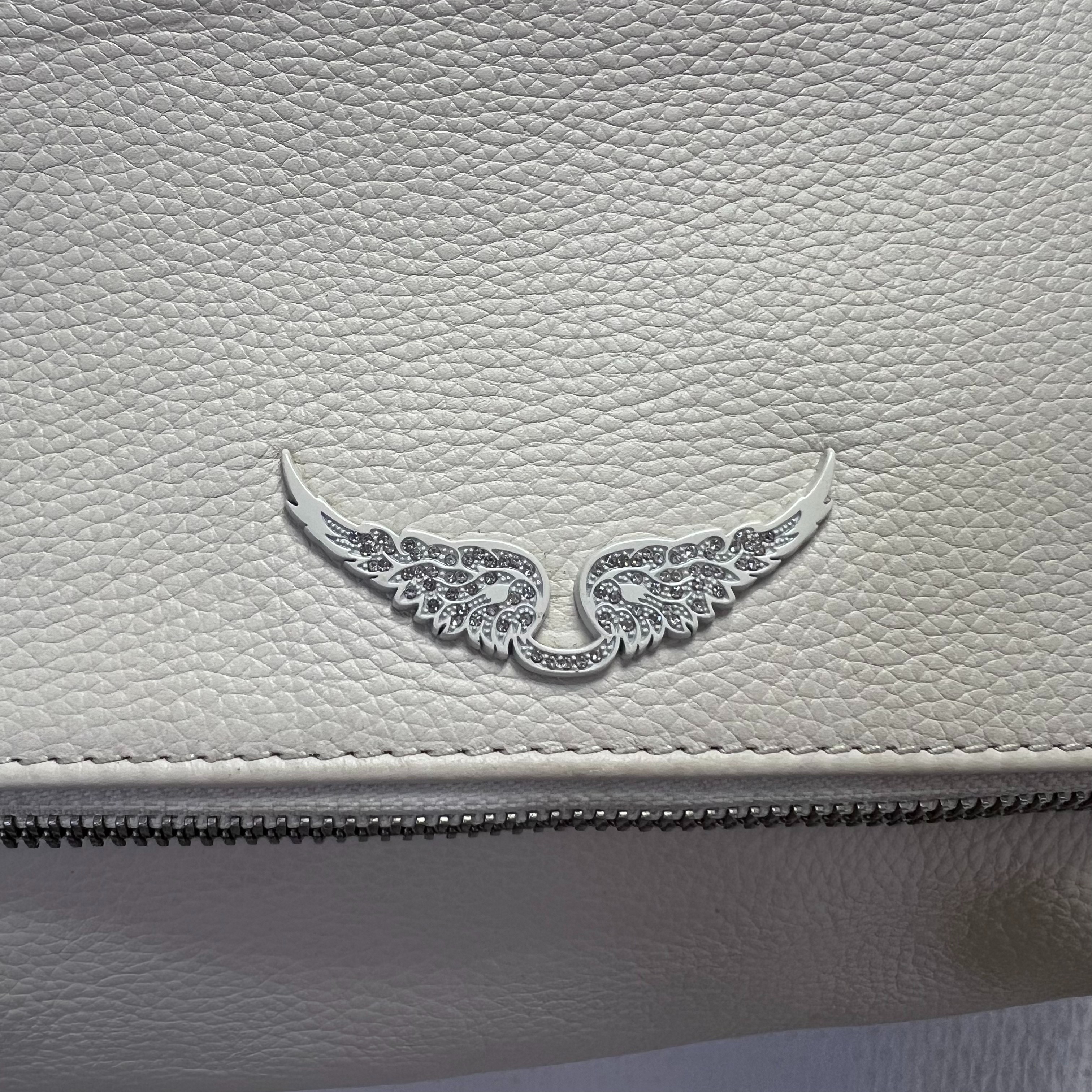 Voir photo 2 de Sac à main Zadig&Voltaire Rocky Cuir grainé Beige Sac à main Zadig&Voltaire Rocky Cuir grainé Beige Très bon état - Vue 2 -