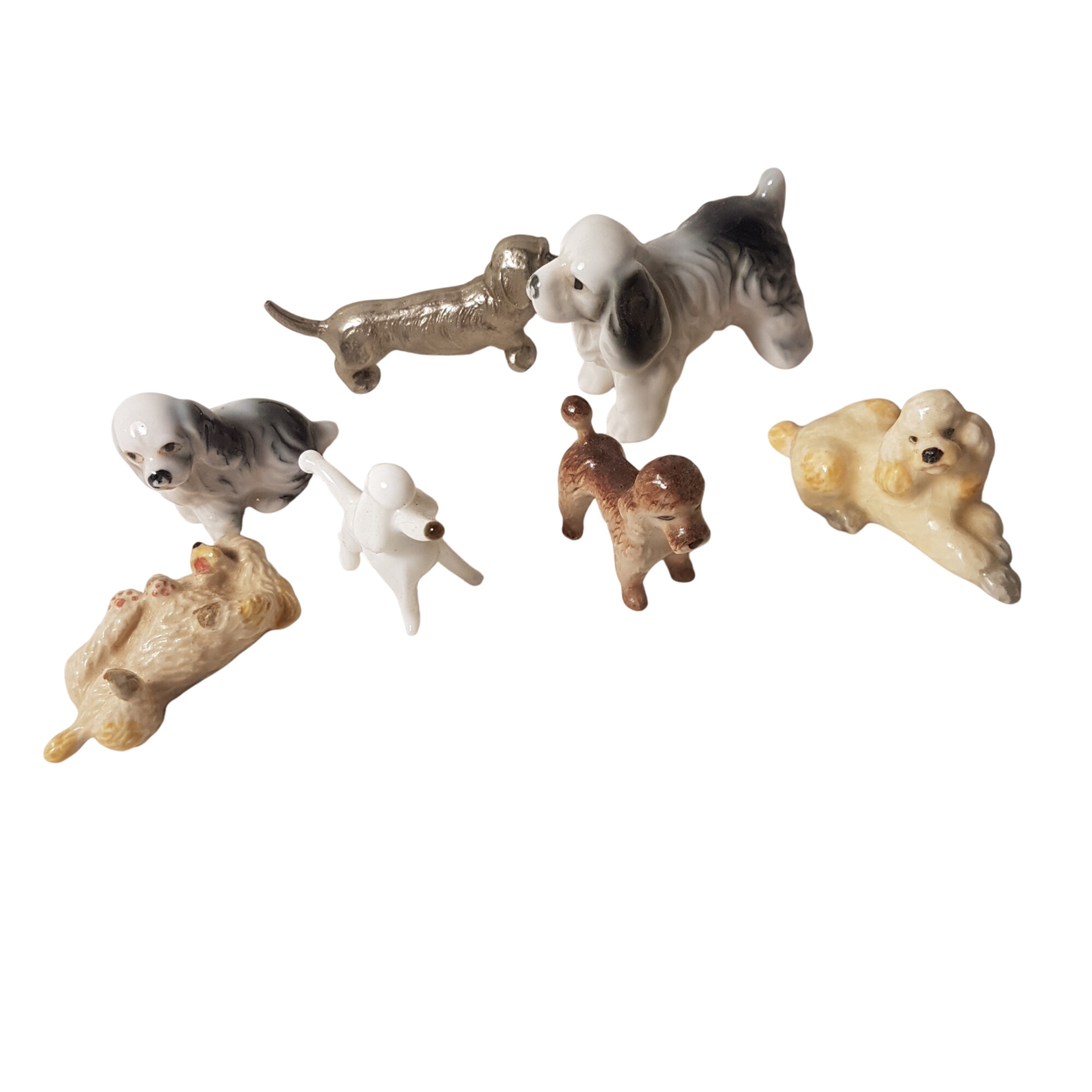 Lot de petites figurines de chiens - Photo 0
