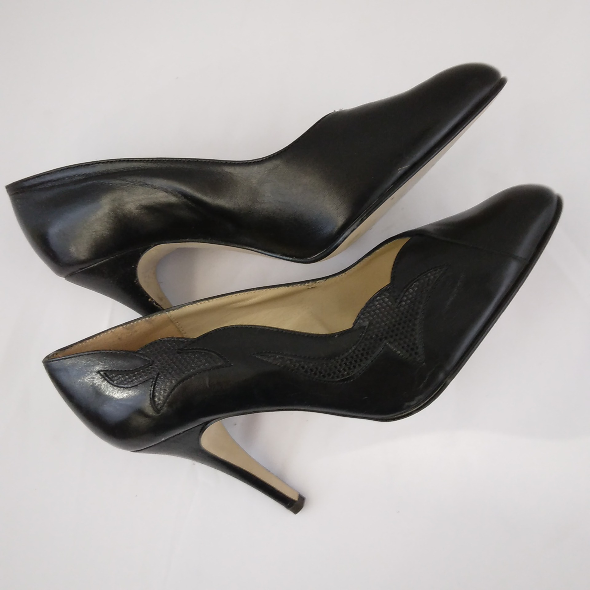 Escarpins vernis noir, Christian Chaussures - 40 Très bon état - Vue 5 - 