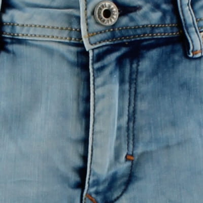 Short en jeans bleu délavé - Garçon - KAPORAL - Taille 12 ans - Photo 2