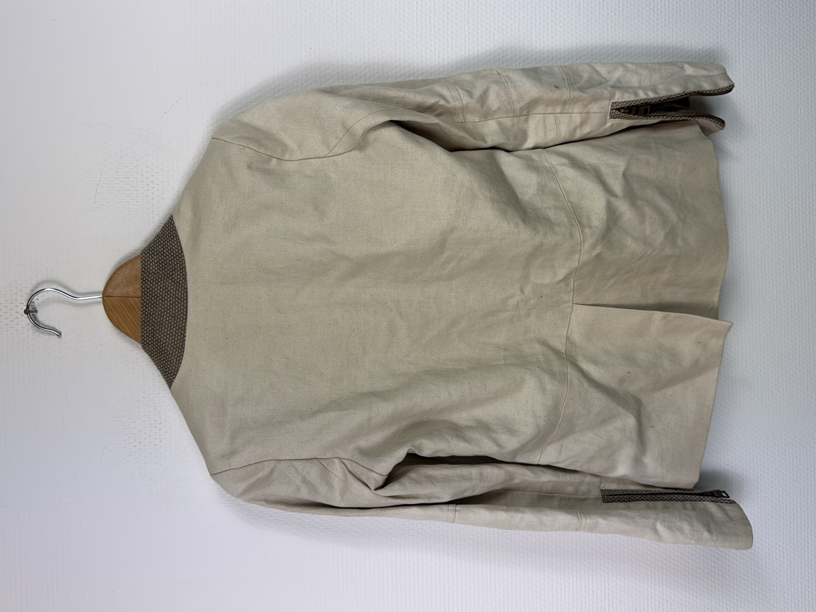 Blazer Maison scotch Beige Lin S - Photo 5