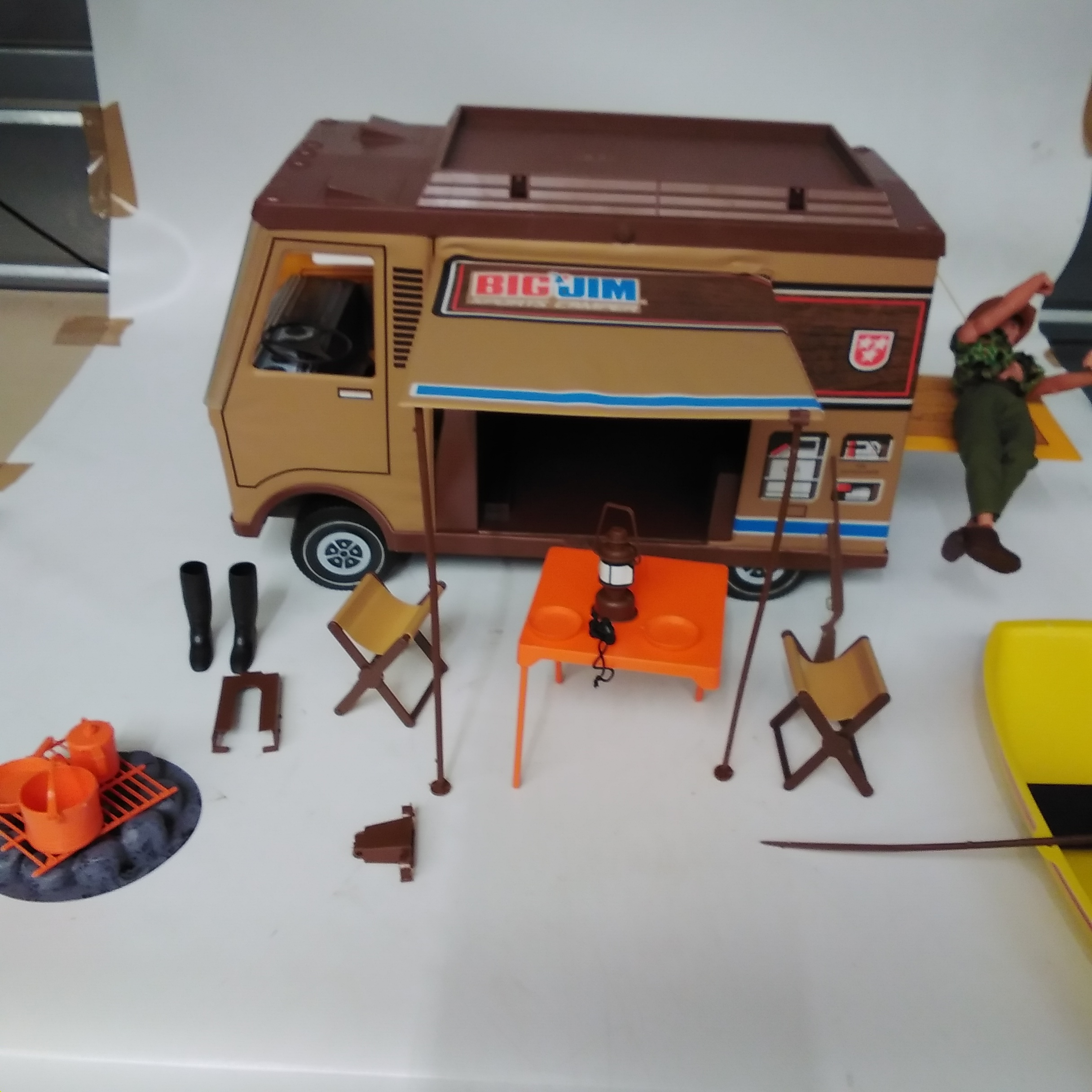 Camping car Big Jim - Mattel État correct - Vue 3 - 