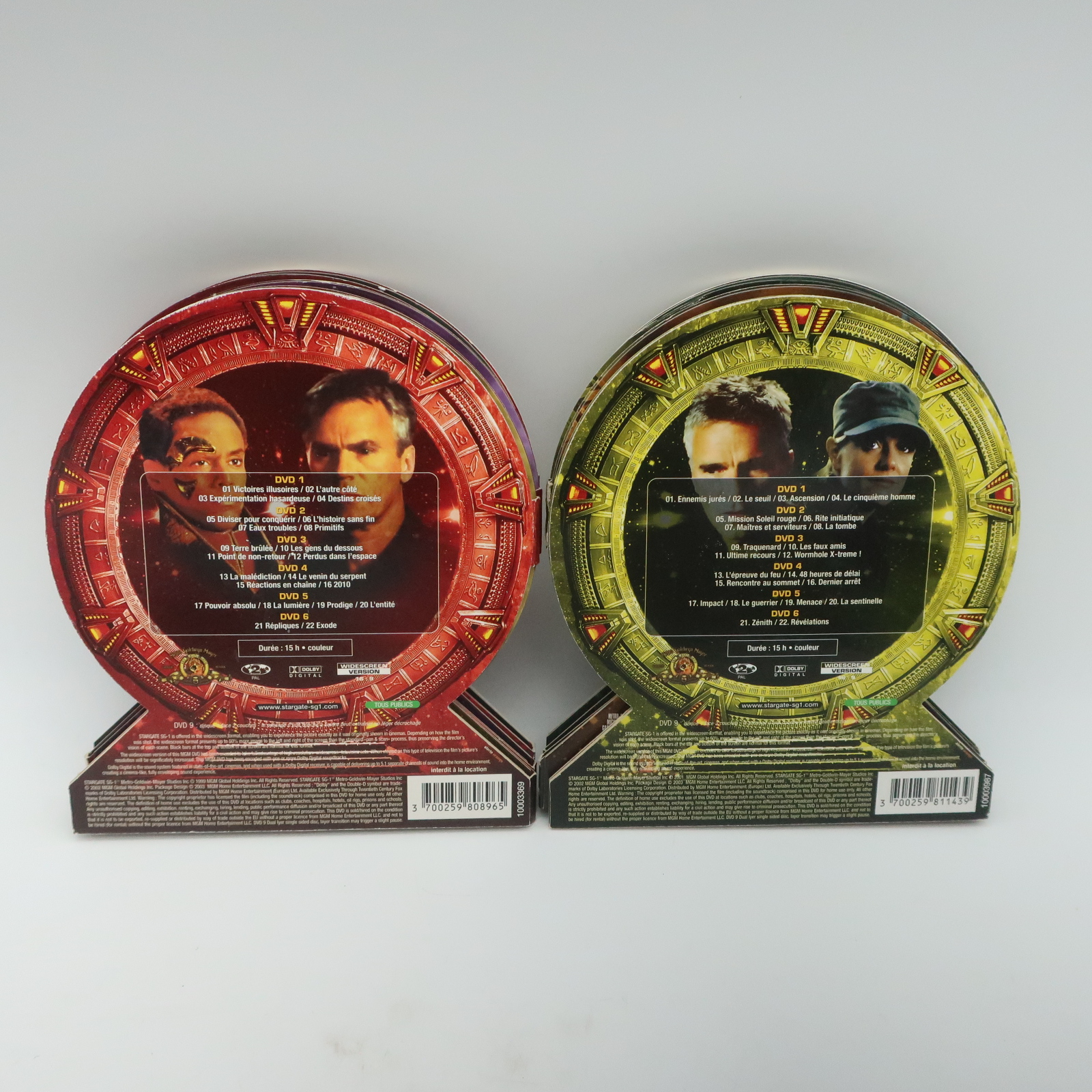 Ensemble de 28 DVD " Stargate SG-1 " MGM Très bon état - Vue 21 - 