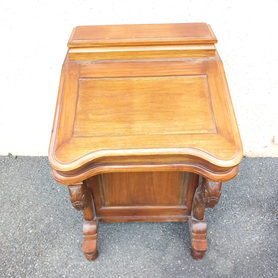 Secrétaire, bureau en acajou style Davenport - État correct - Photo 2