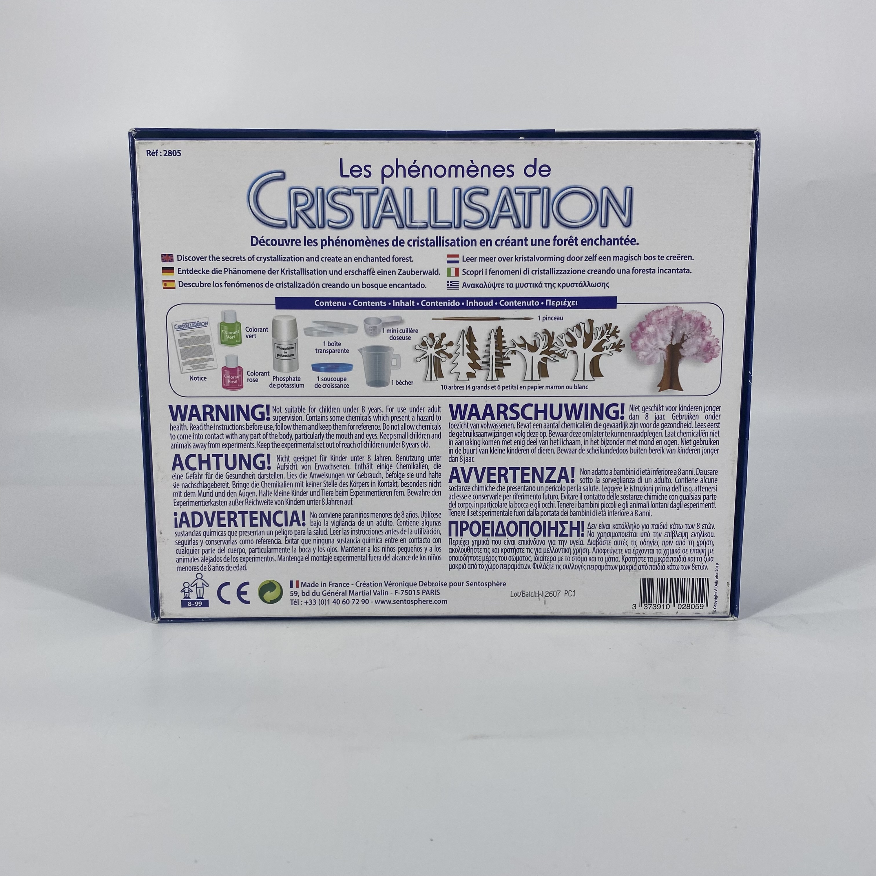 Voir photo 3 de Les phénomènes de cristallisation Les phénomènes de cristallisation Très bon état - Vue 3 -