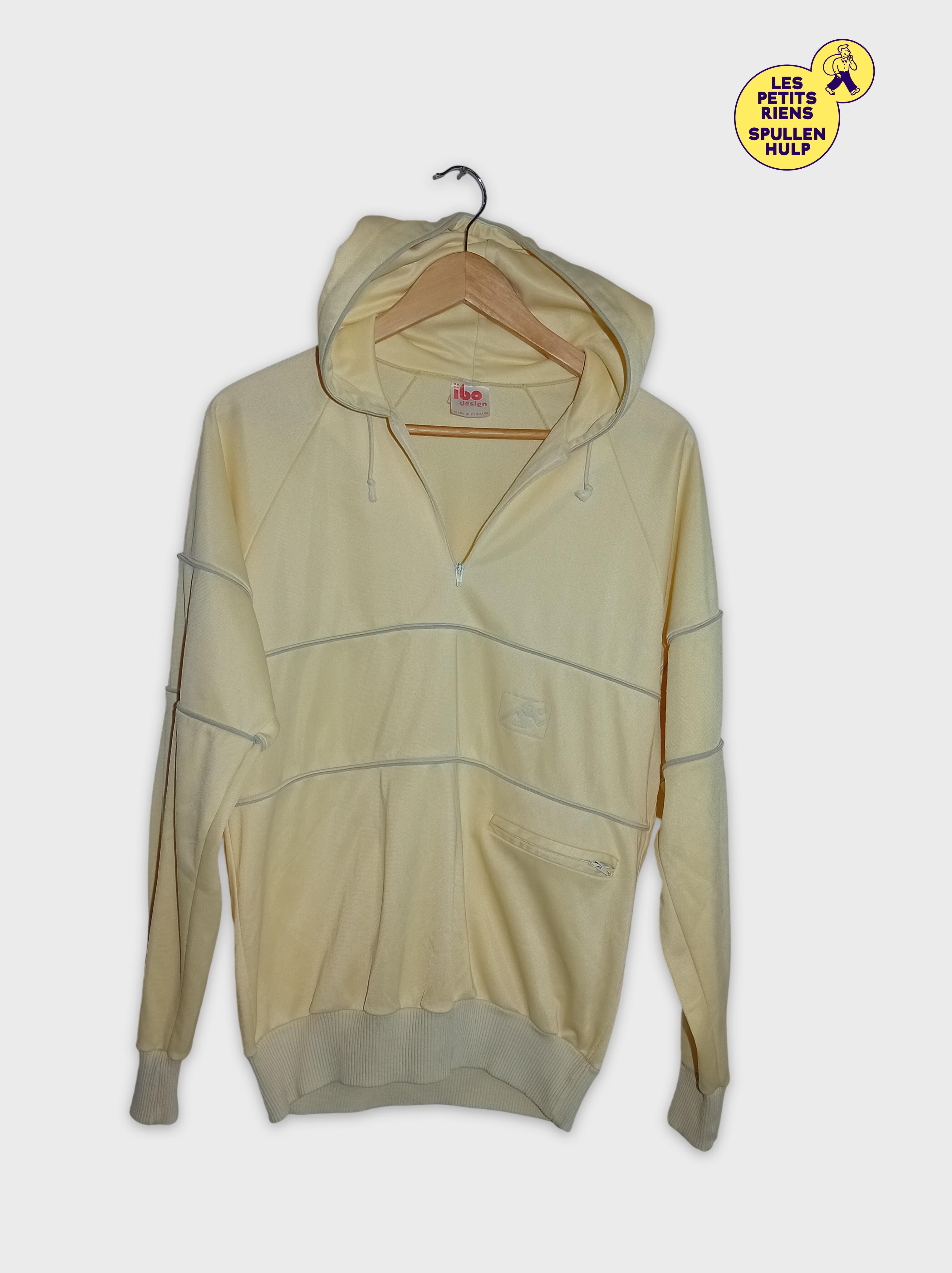 Acheter Sweat À Capuche Vintage Ibo Design Jaune Pâle M (v3379) (V3379) - 24,00 € Sweat À Capuche Vintage Ibo Design Jaune Pâle M (v3379) (V3379) - reconditionné disponible sur Label Emmaüs