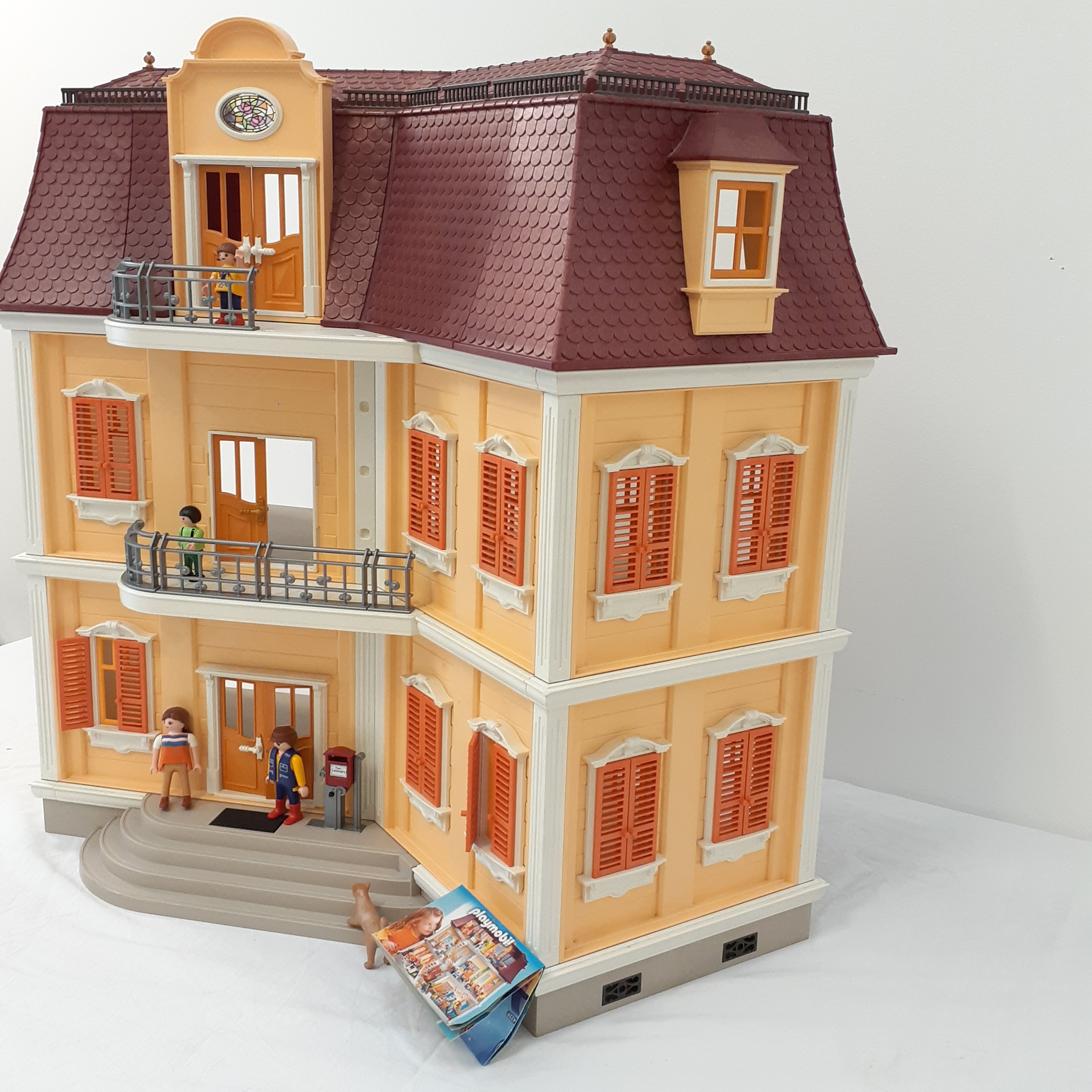 Playmobil 5302 et 5333 - Maison de ville et Chambre des enfants avec lits décorés Bon état - Vue 13 - 