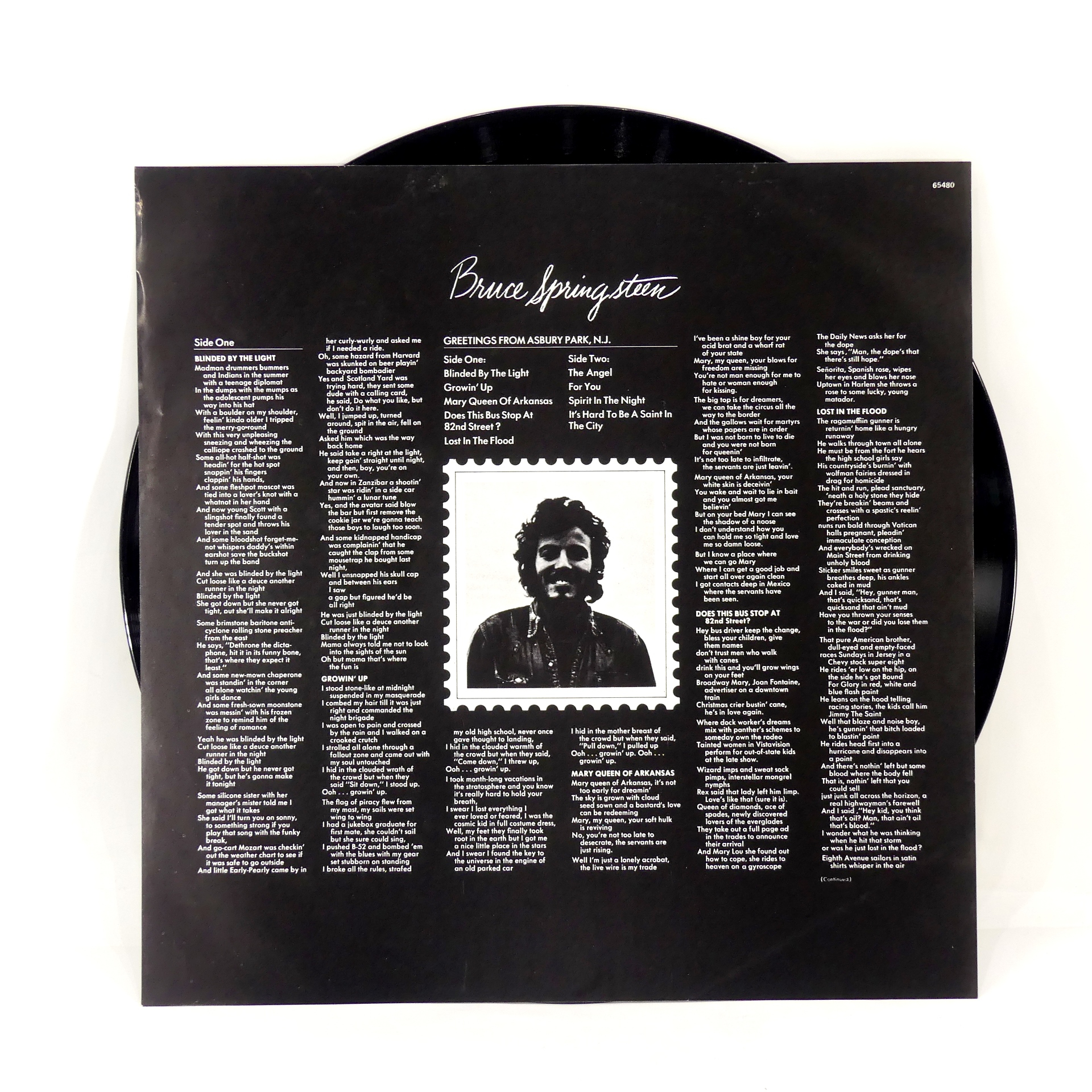 Vinyle - Bruce Springsteen - 1973  - Vue 3 - 
