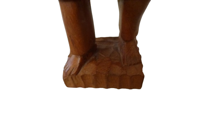 Statuette en bois - Homme Asiatique - Photo 9