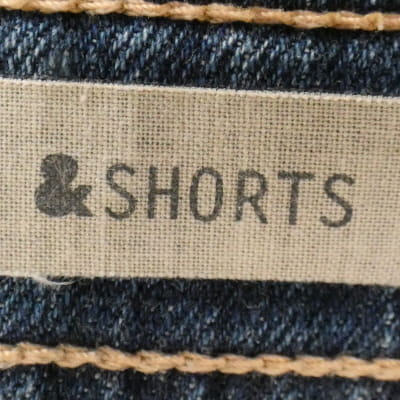 Short bleu en jeans délavé - Femme - H&M - Taille 40 - Photo 4