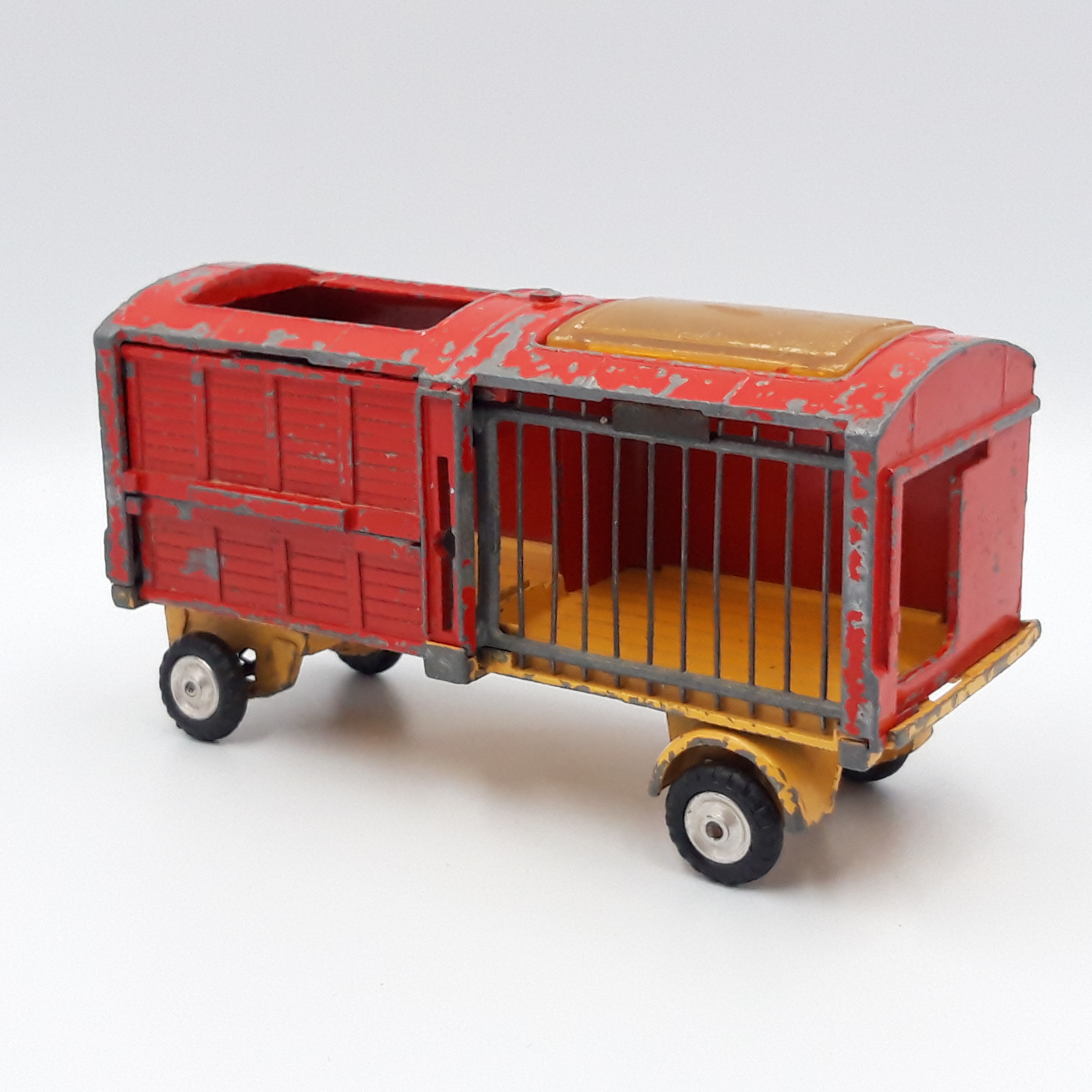 Remorque cage animaux Cirque, CORCI MAJOR TOYS CIRCUS - Miniature de Collection État correct - Vue 2 - 