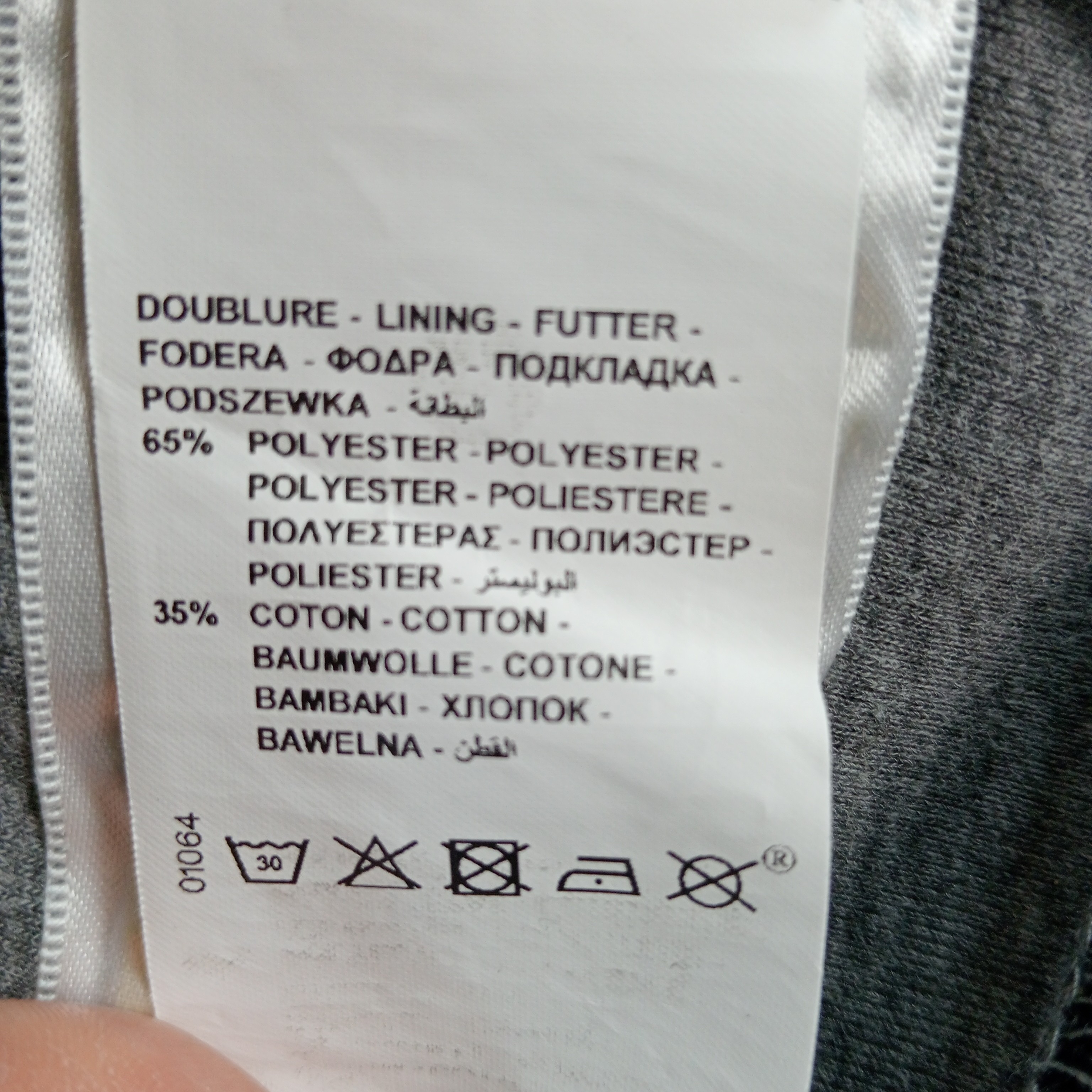 Veste chaude homme de la marque Devred manches longues de couleur grise taille M (40) - Photo 8