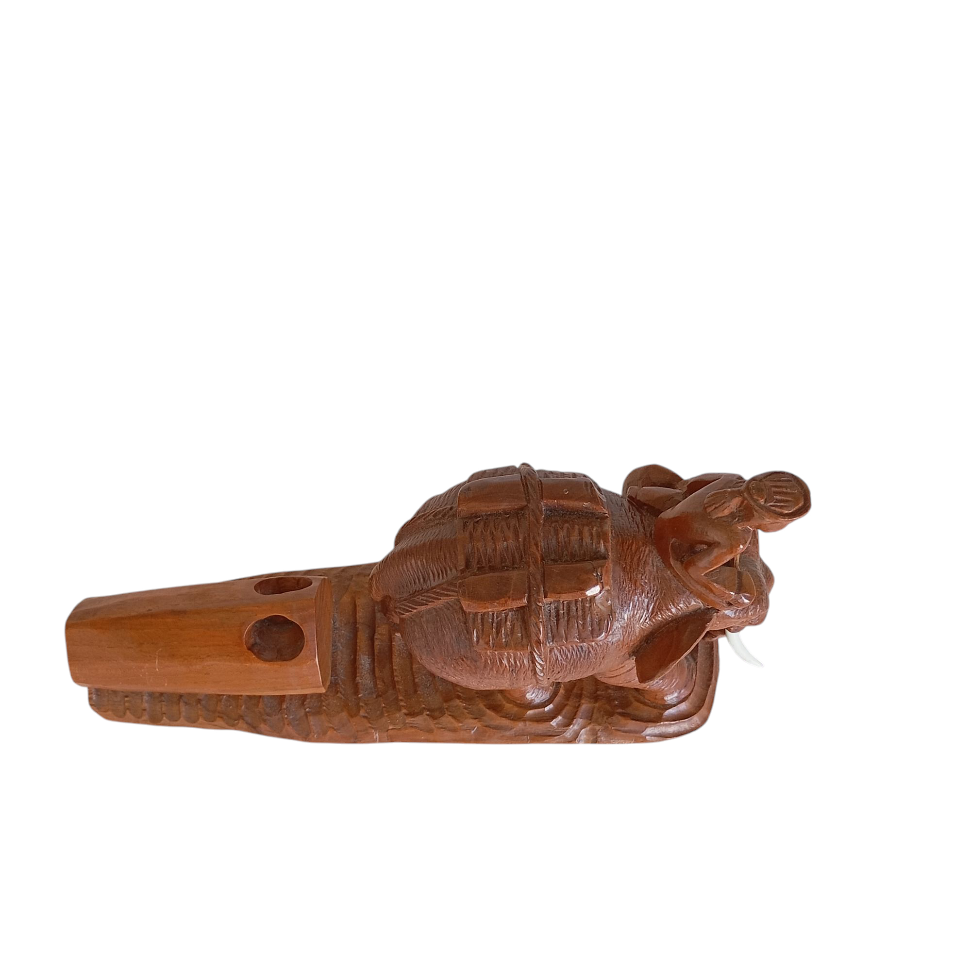 Eléphant en bois - Photo 3