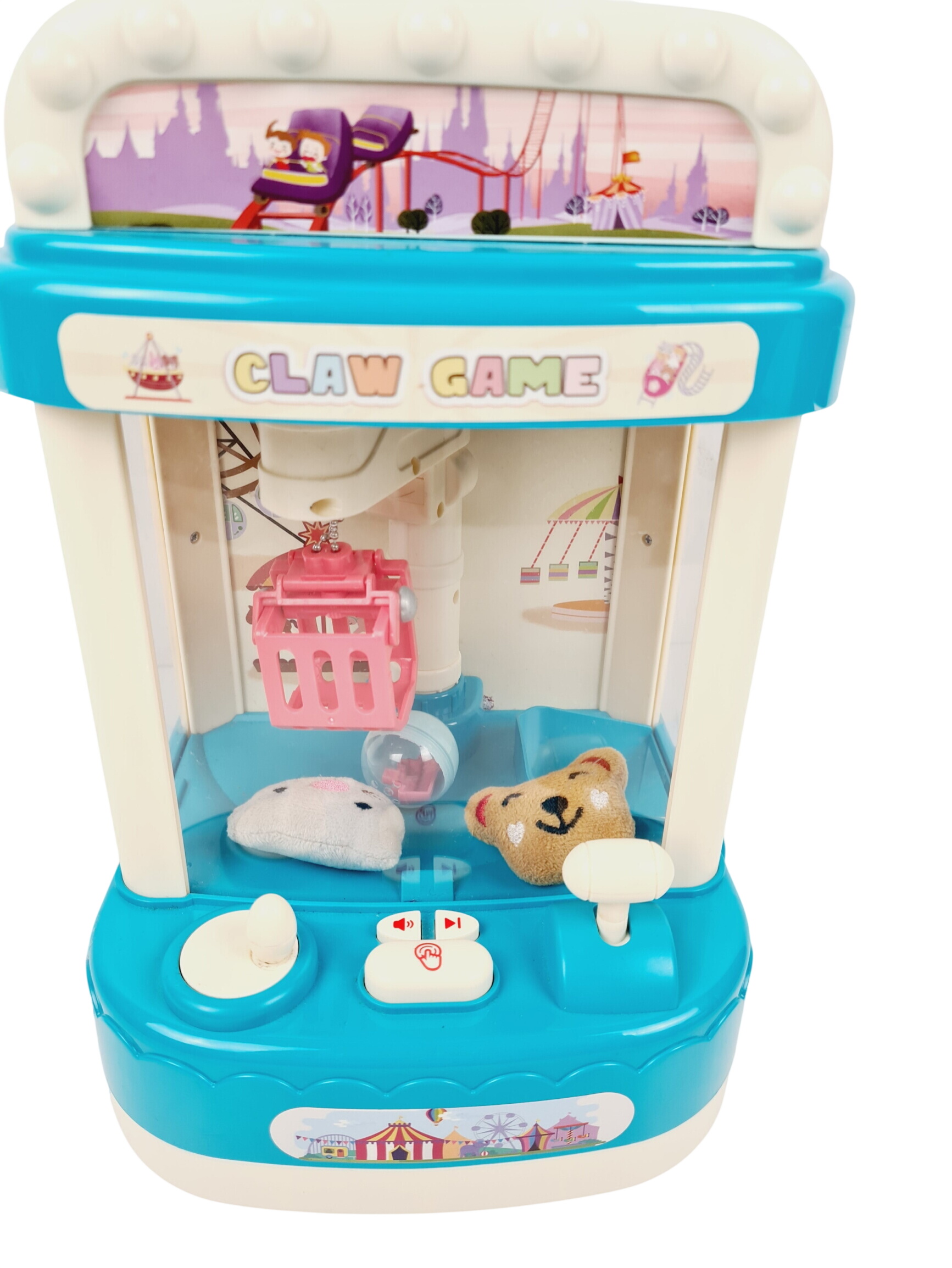 Alacritua Mini Machine À Griffes Machine A Pince Fete Foraine Avec Lumieres Et Musique Candy Grabber Fille Pince A Poupee Jeu Am