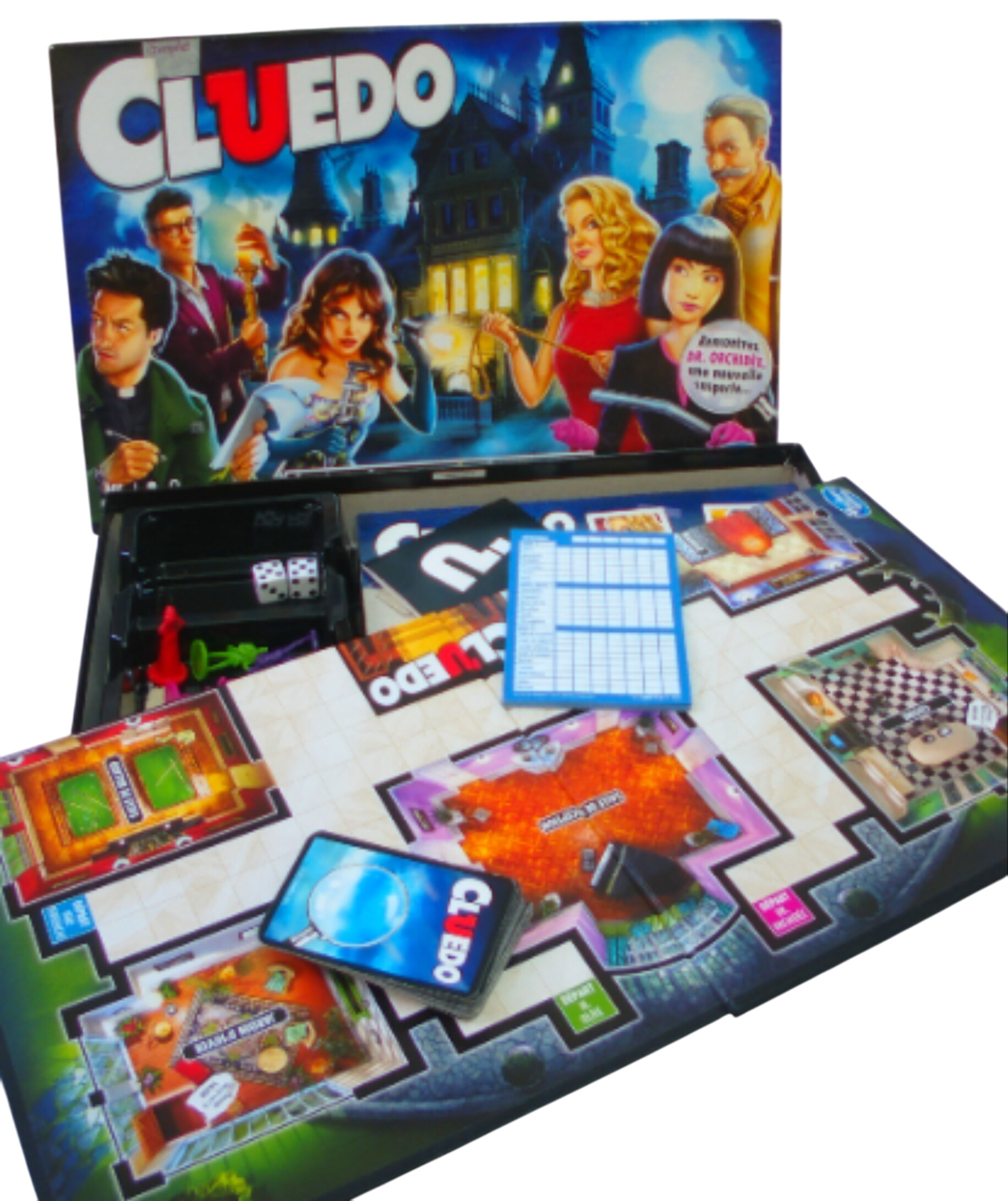 Jeu CLUEDO, Le jeu des grands détectives, + 8 ans - Photo 0